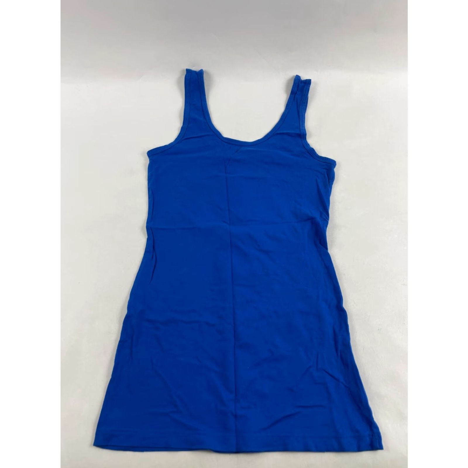 Vintage No Boundaries Tank Top Women's Medium Blue 4th of July Skull Casual Sleeveless Shirt Size M / US 6-8 / IT 42-44 - 2 Thumbnail