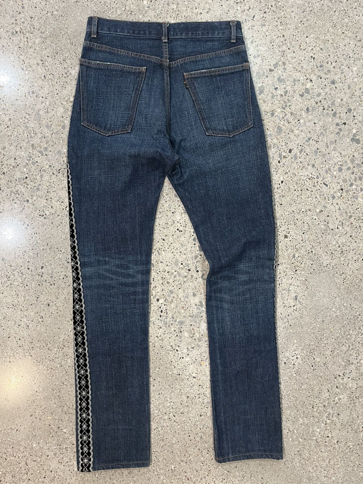 Nepenthes Side appliqué straight leg denim Size US 30 / EU 46 - 3 Thumbnail