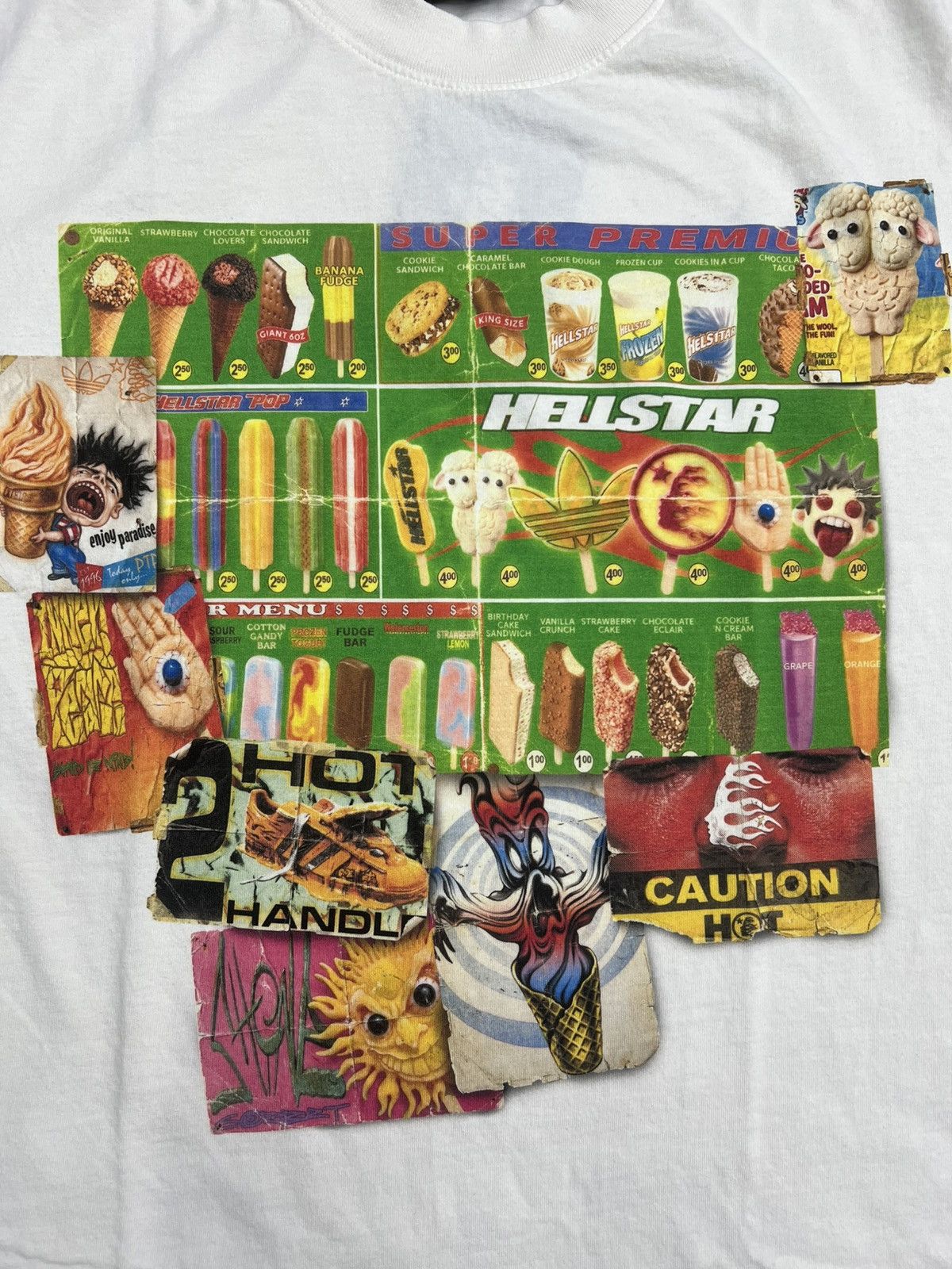 Adidas × HELLSTAR Hellstar Creamsicle T-Shirt Size US L / EU 52-54 / 3 - 2 Thumbnail