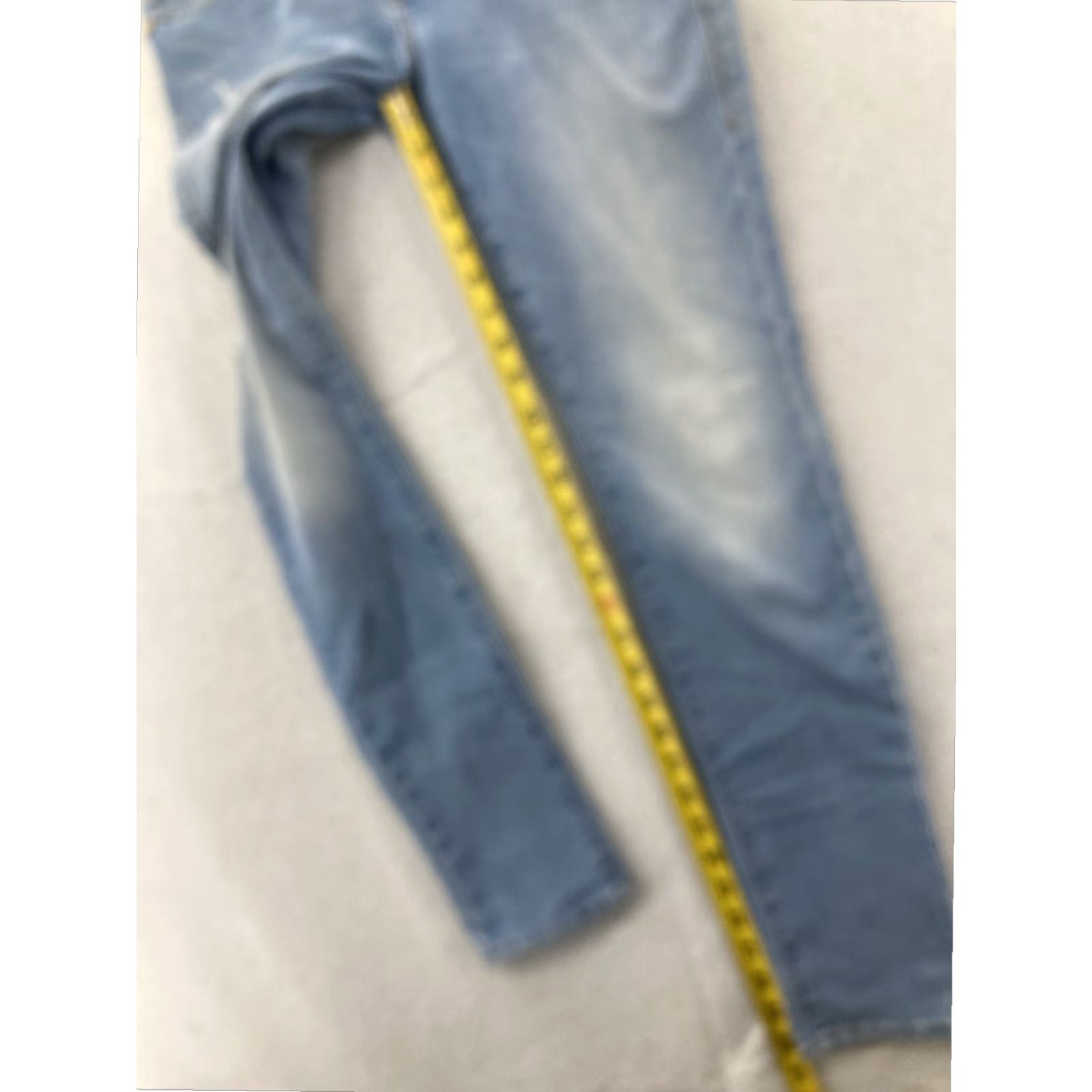 Vintage Rock & Republic Womens Blue Skinny Stretch Faded Low Rise Jeans Size 8 Size 30" / US 8 / IT 44 - 6 Thumbnail
