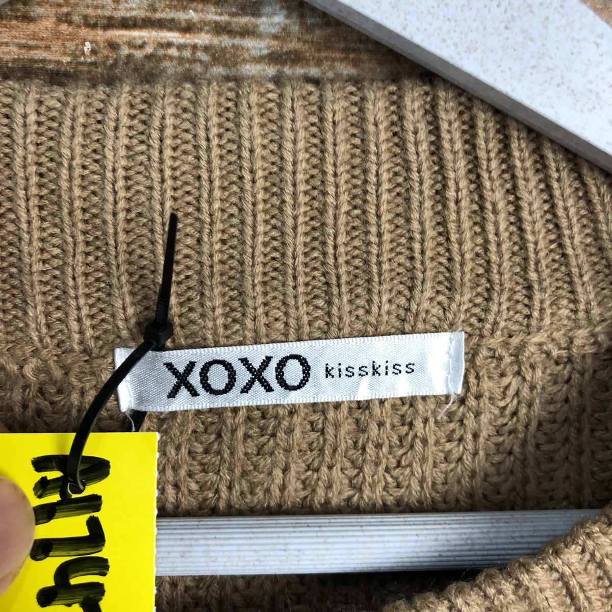 Japanese Brand Xoxo kiskis Brown Knitwear sweatshirt #A1742 Size M / US 6-8 / IT 42-44 - 9 Thumbnail