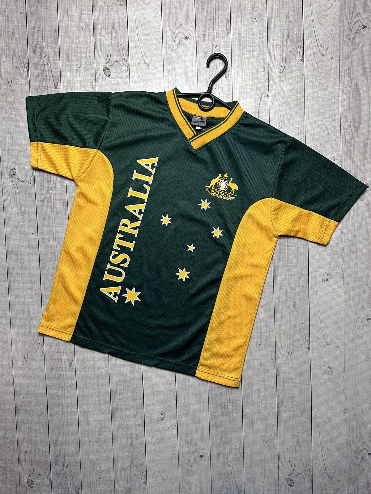 Vintage Vintage Australia soccer jersey size S big logo Grailed