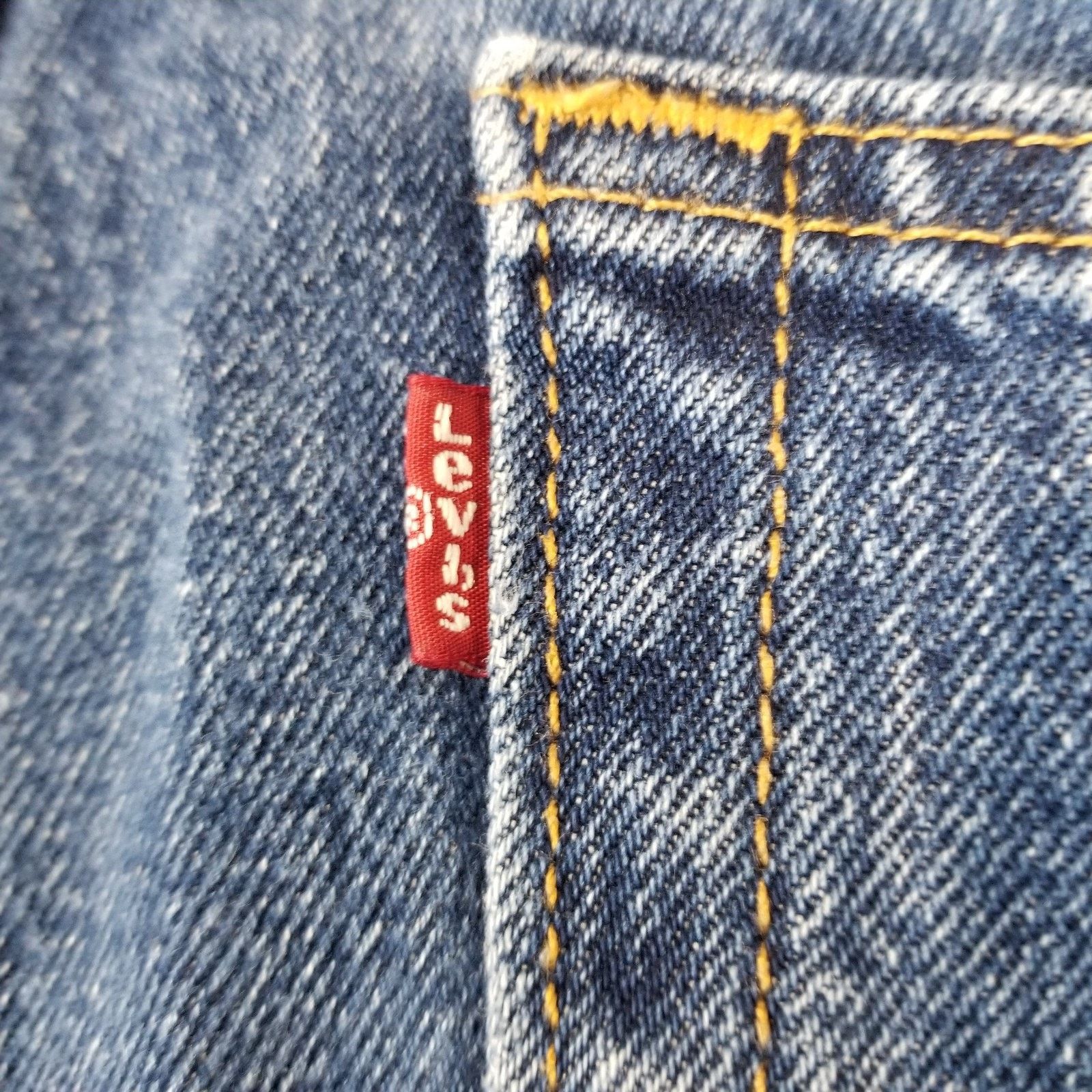 Levi's Levis 550 Jeans Mens 38x30 Relaxed Fit Tapered Leg Baggy Size US 38 / EU 54 - 5 Thumbnail