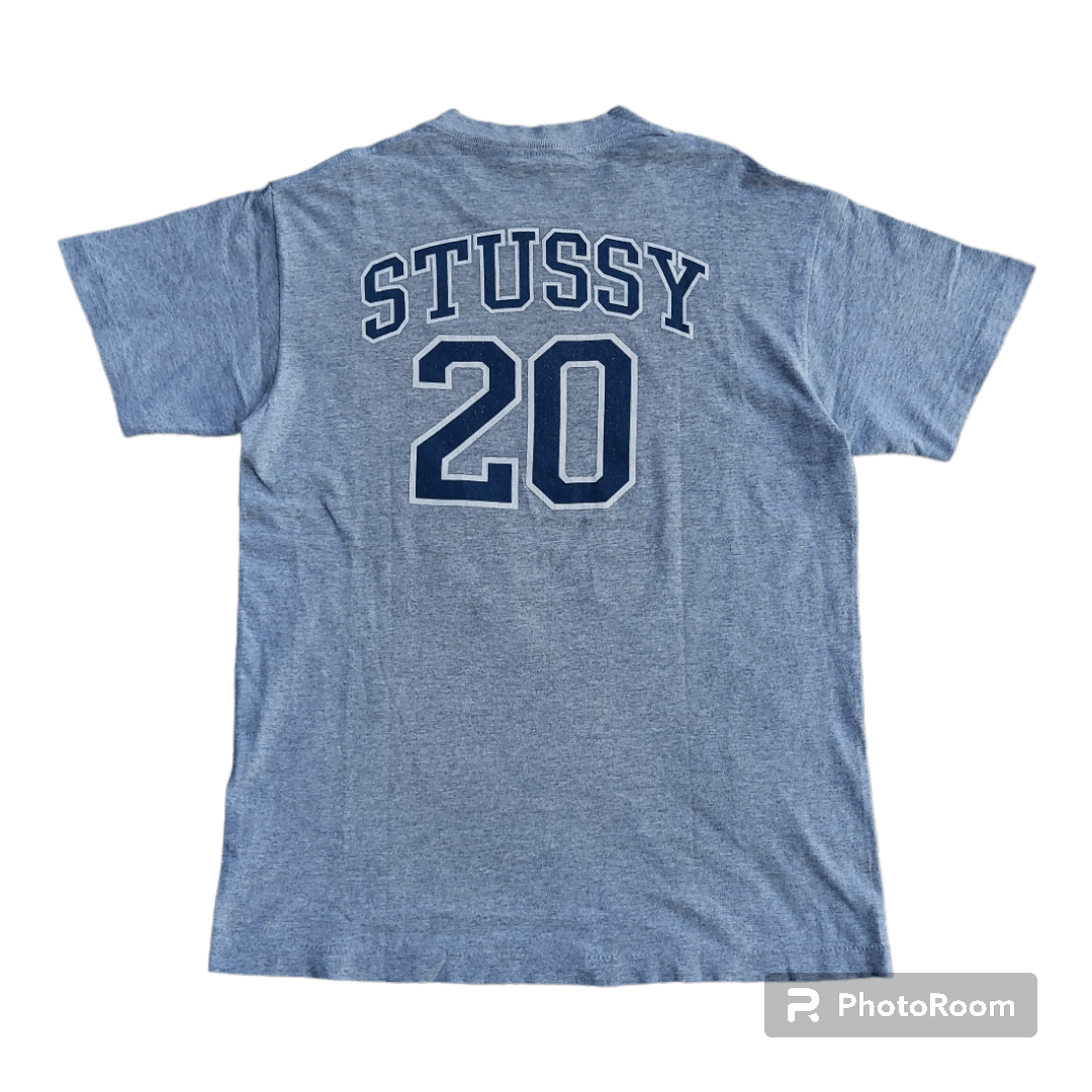 Stussy × Vintage 💥Vintage Y2K Stussy 20 T Shirt Size US M / EU 48-50 / 2 - 2 Thumbnail
