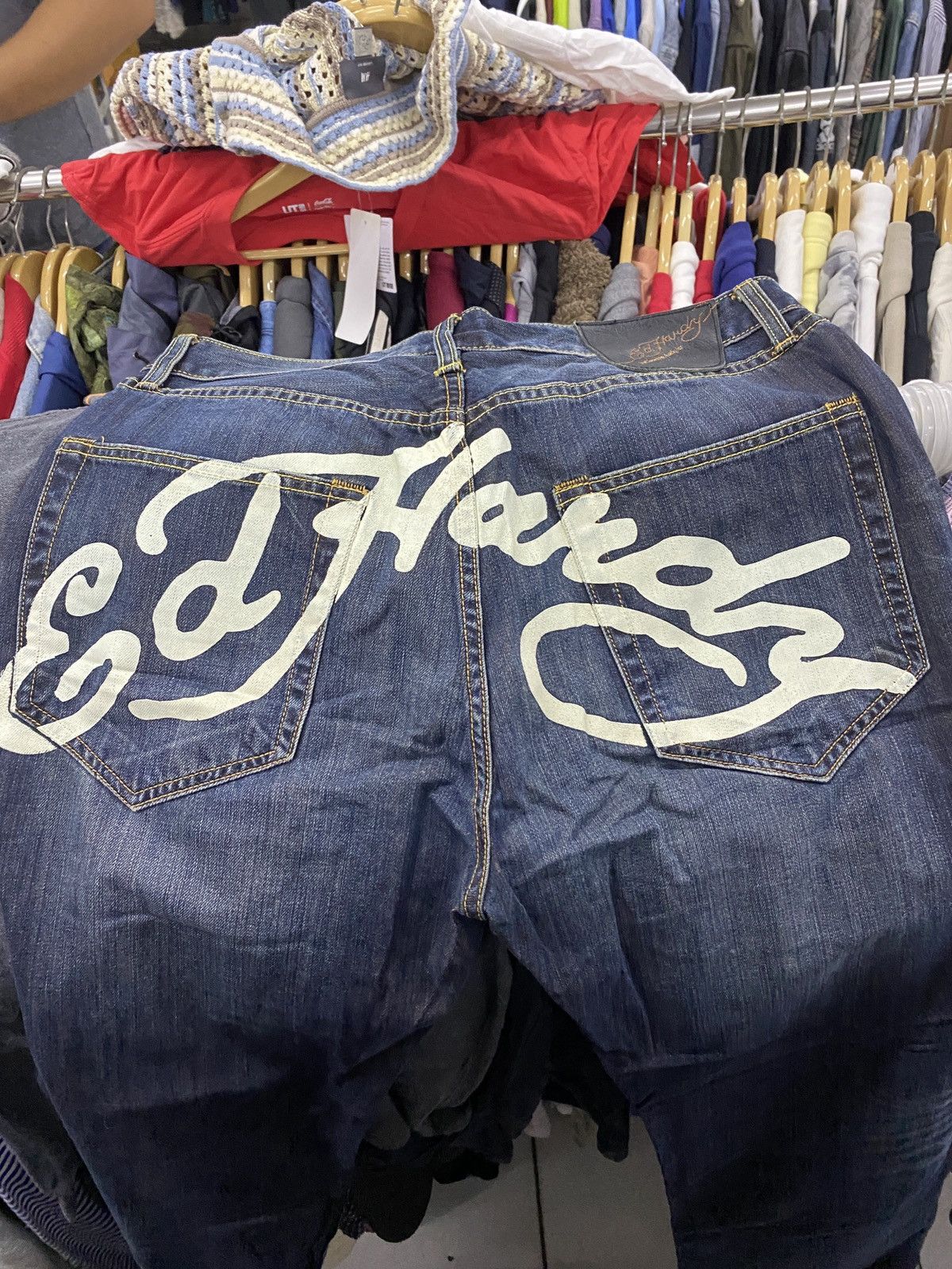 Ed Hardy Ed Hardy Denim Pants Size US 34 / EU 50 - 5 Thumbnail