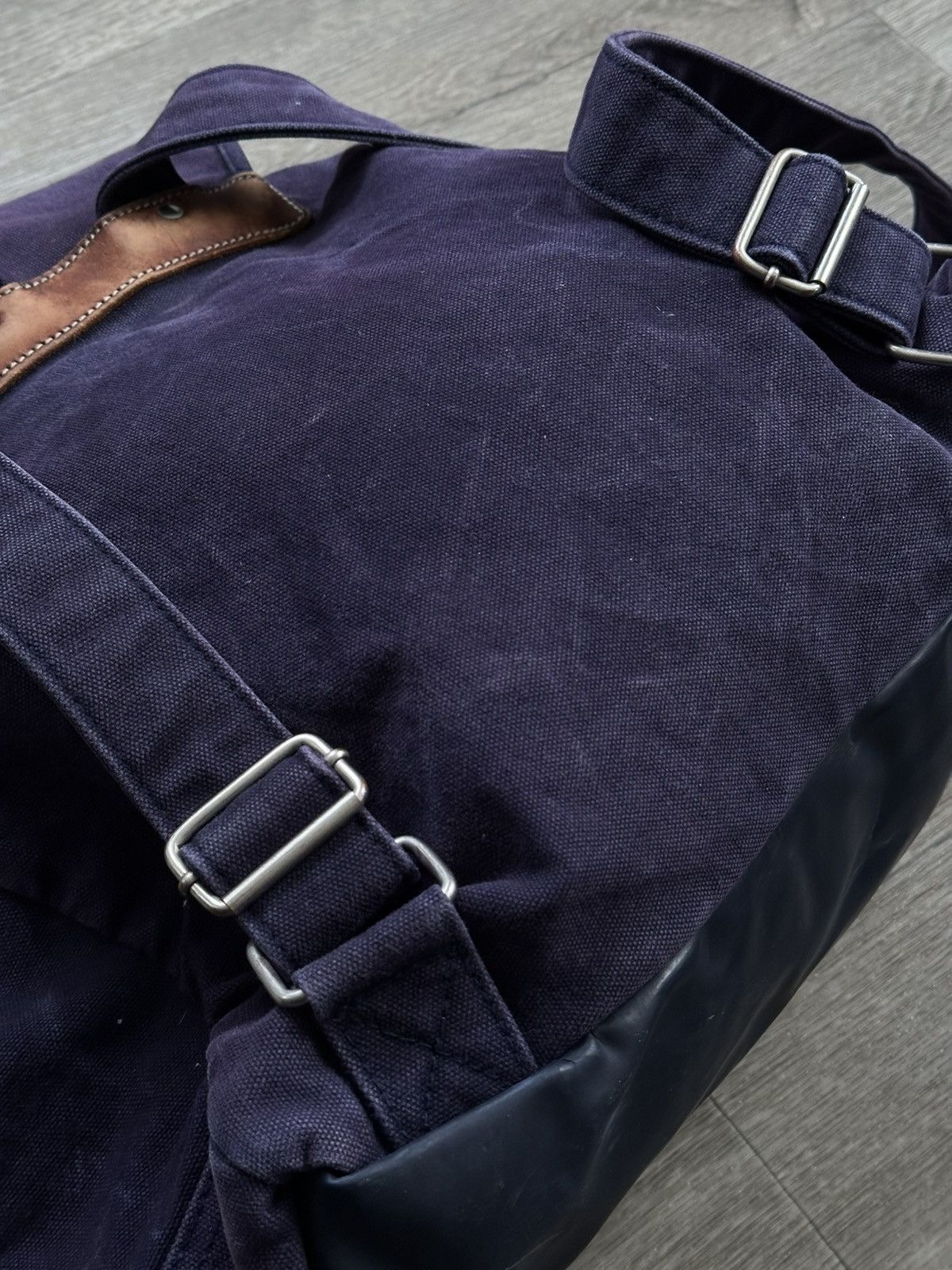 Polo Ralph Lauren 🫧POLO RALPH LAUREN 90s VINTAGE CANVAS BACKPACK VERY RARE Size ONE SIZE - 8 Thumbnail