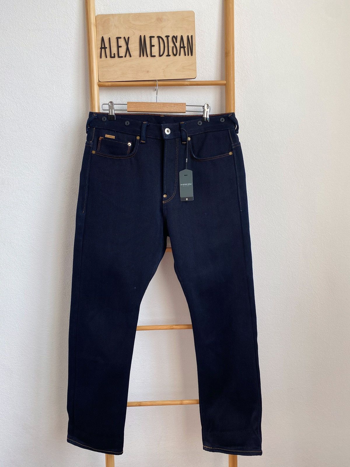 G-Star G-star Red listing SELVEDGE Us Lumber 25 jeans Size US 33 - 2 Thumbnail