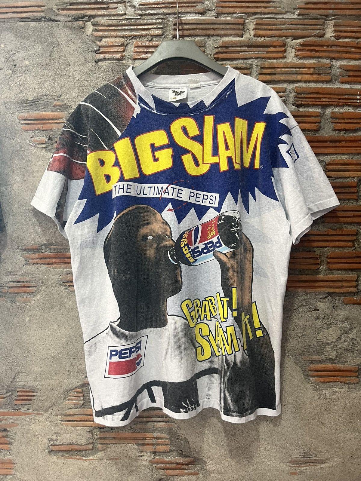 Vintage SHAQ Pepsi Big Slam Grab it Slam it ! 90’s (OVP)