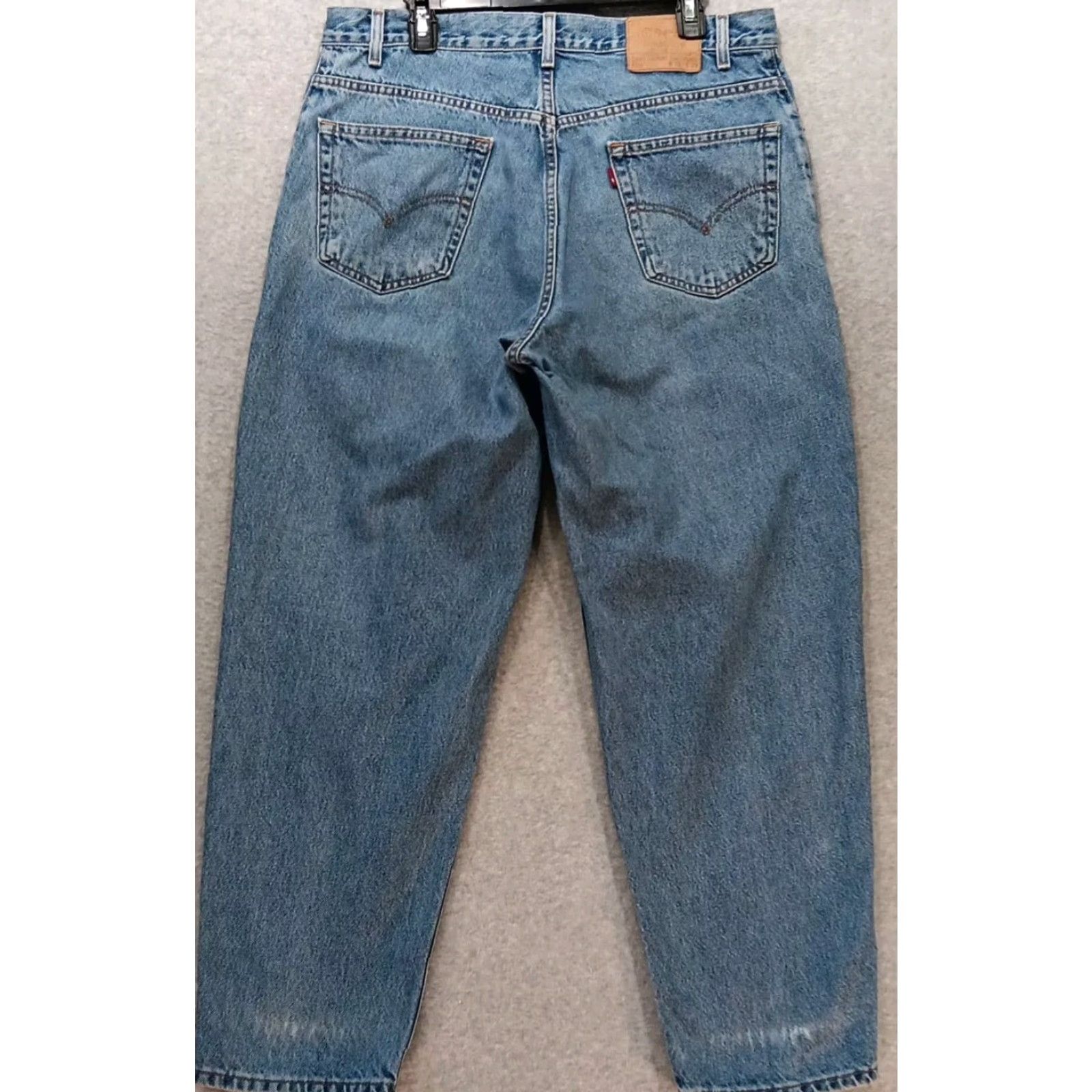 Levi's Levi's 560 Jeans Mens 36 X 29 Denim Blue Medium Wash Zip Regular Tapered Loose Fit 90s USA Mens Size US 36 / EU 52 - 7 Thumbnail