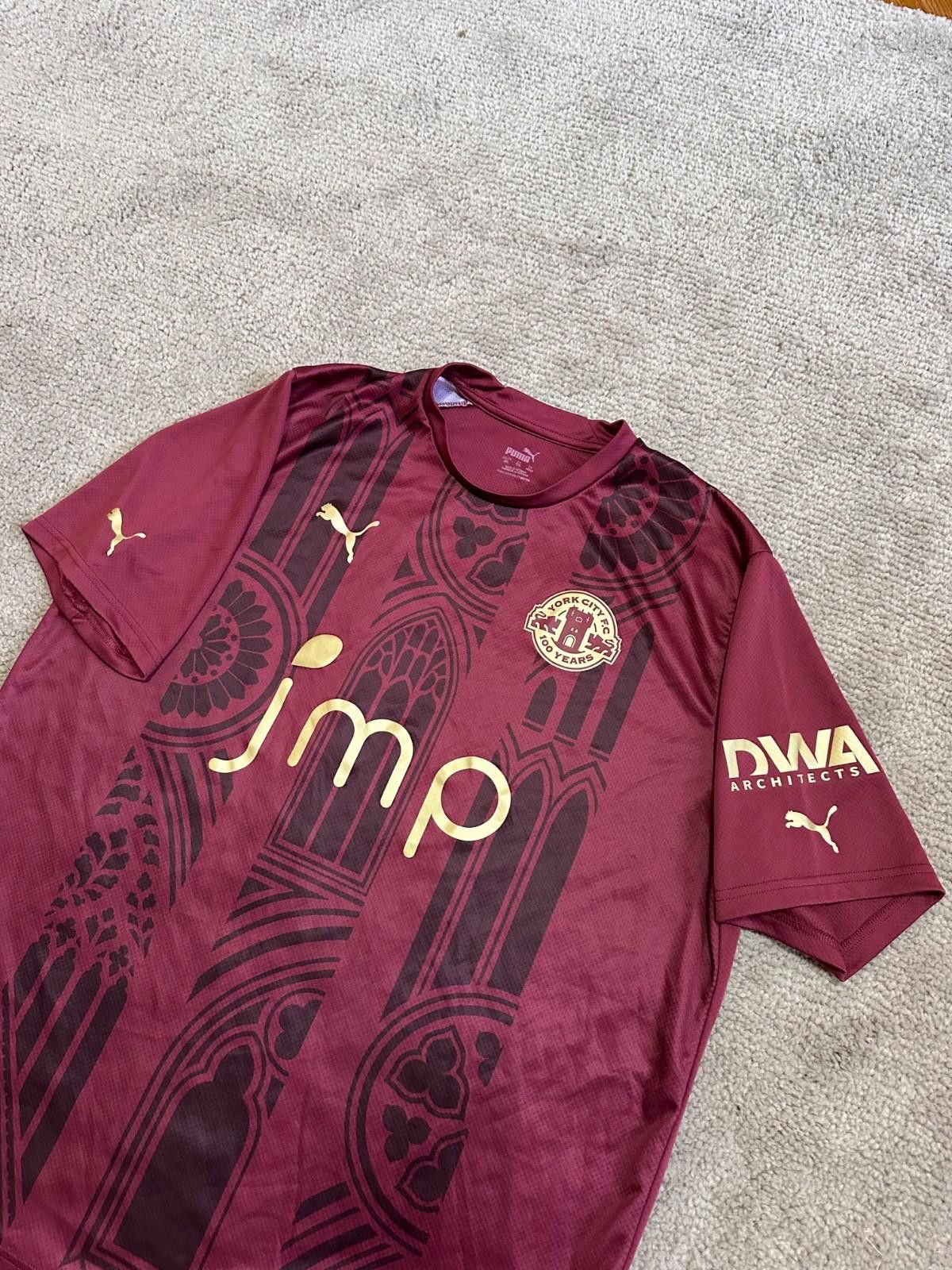 Designer York City FC Limited Edition Home Shirt 2022/23 (2XL) Size US XXL / EU 58 / 5 - 5 Thumbnail