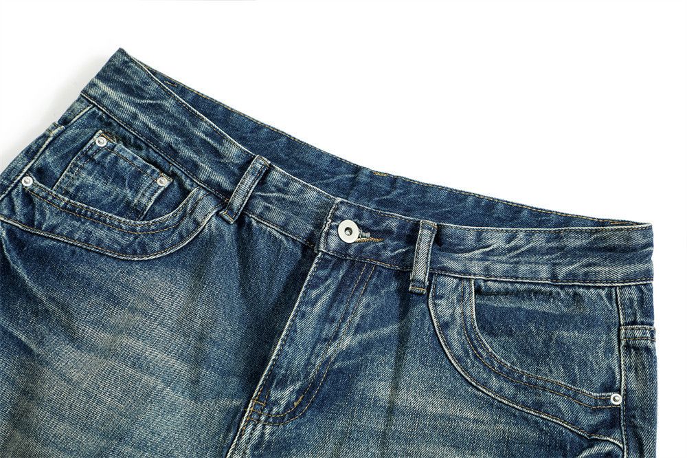 Japanese Brand × Jean American retro washed distressed denim loose flared jeans Size US 32 / EU 48 - 4 Thumbnail