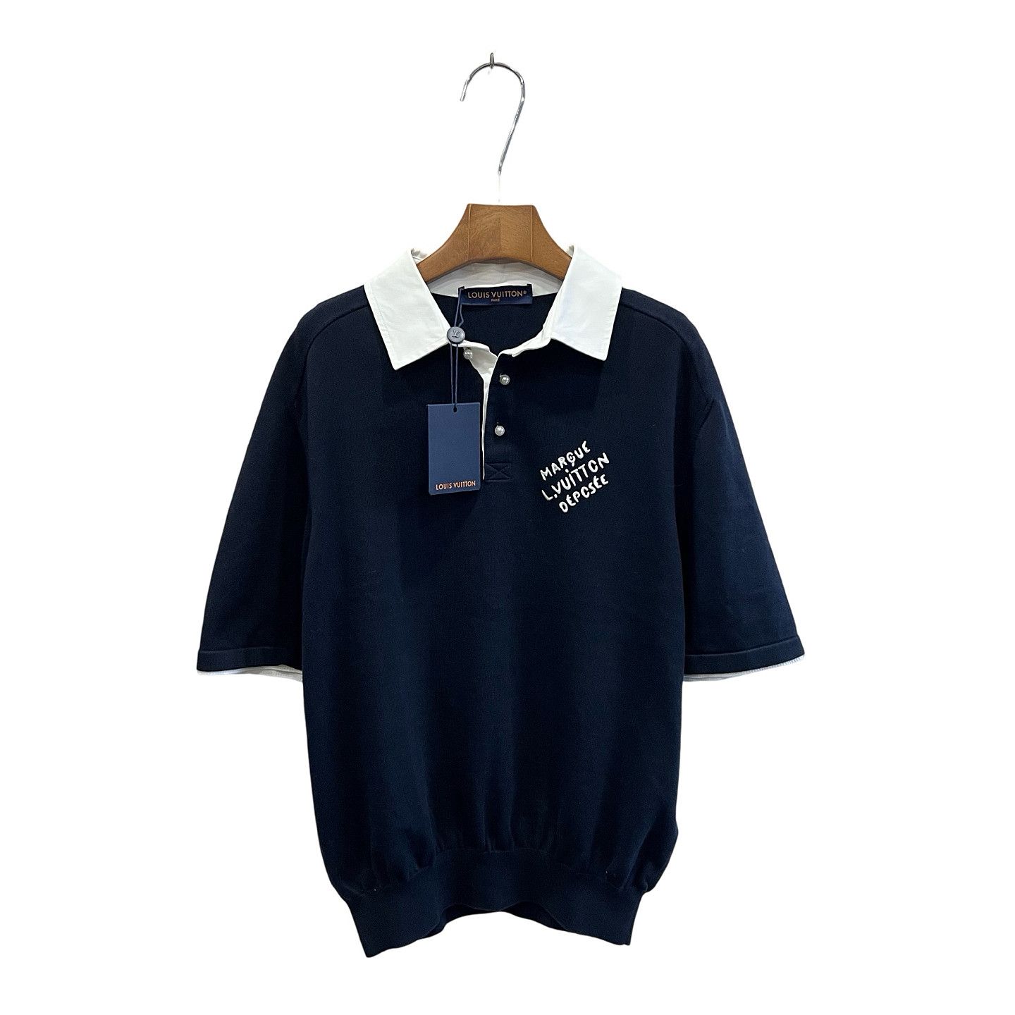 Louis Vuitton Louis Vuitton Logo Embroidered Polo Size S Size US S / EU 44-46 / 1 - 1 Thumbnail