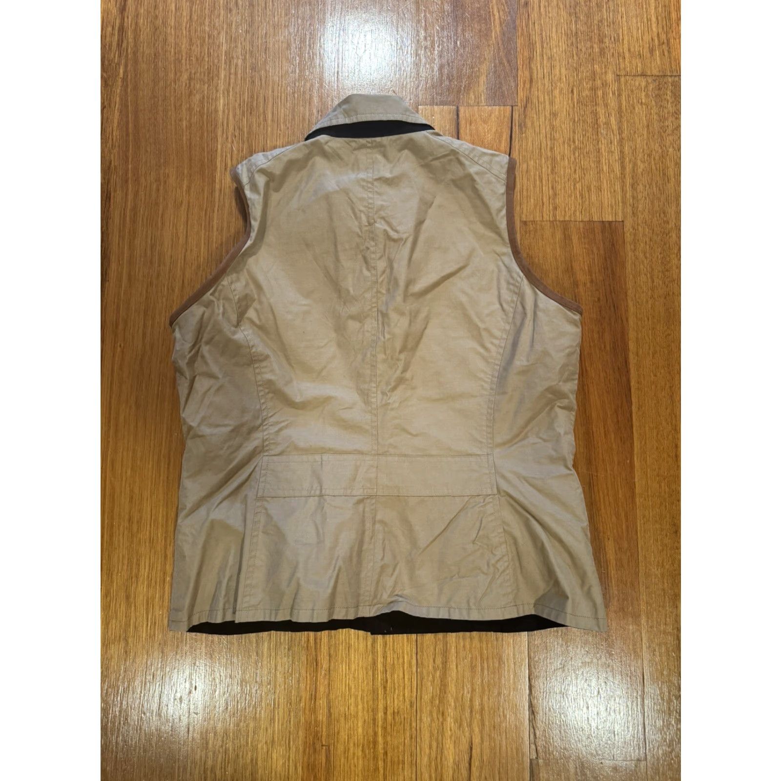 Ralph Lauren Ralph Lauren Tangiers Reversible Field Vest Khaki/Black P/L Women Vest Small Petite Size P/L Vintage No Size S / US 4 / IT 40 - 3 Thumbnail