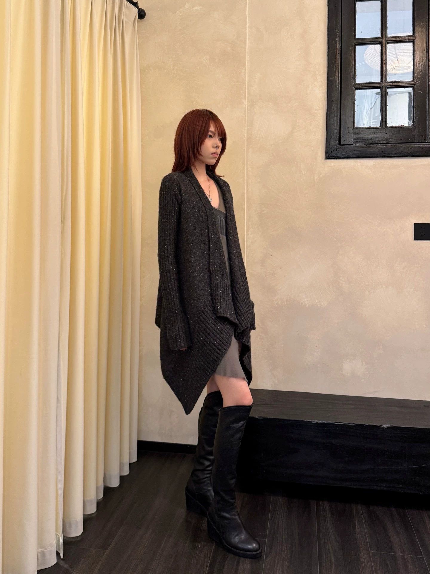 Rick Owens Rick Owens 2012 Alpaca Irregular Hem Cardigan XS Size XS / US 0-2 / IT 36-38 - 4 Thumbnail