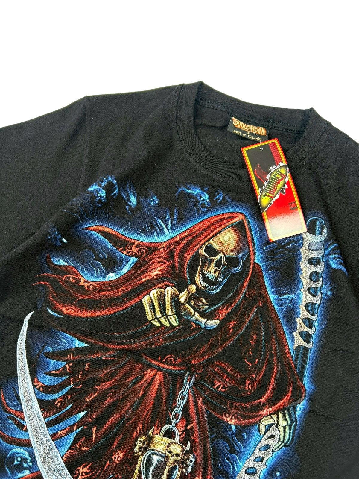 Other Black Gothic tee Death Skeleton print Size US S / EU 44-46 / 1 - 3 Thumbnail
