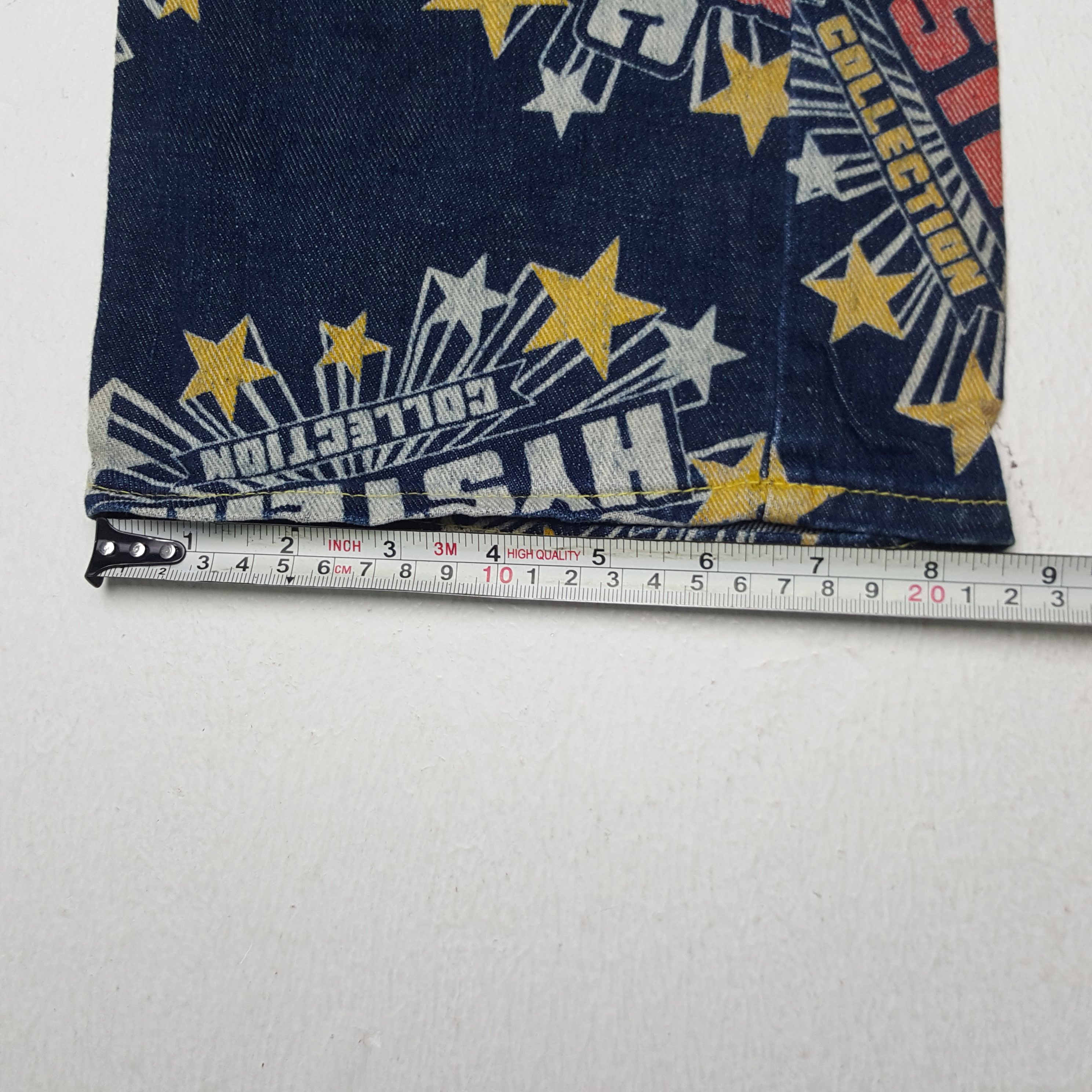 Hysteric Glamour × Japanese Brand × Vintage Vintage Hysteric Glamour Super Overprinted Denim Jeans Size US 29 - 11 Thumbnail