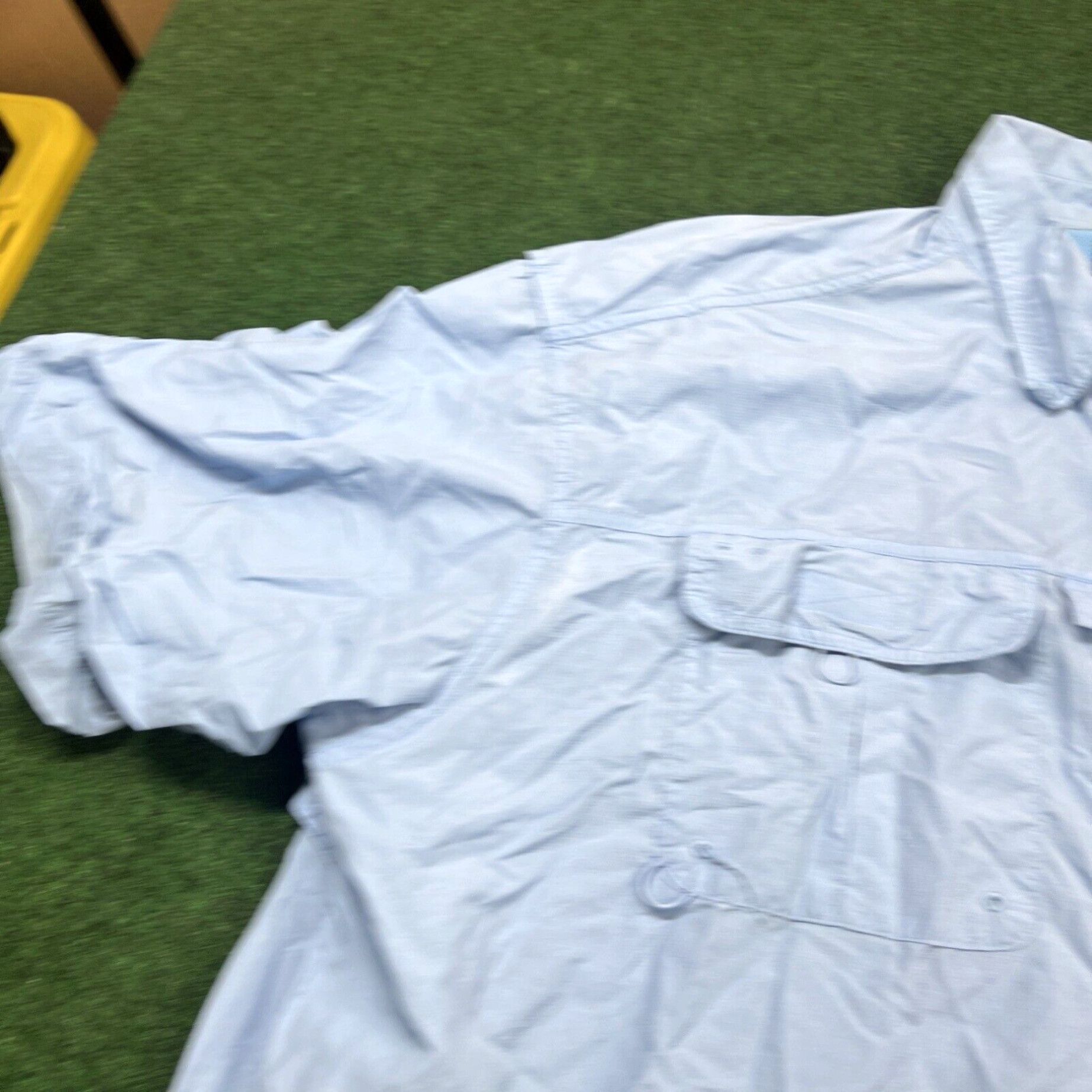 Vintage Field and Stream Shirt Mens Sz XL Blue Check Short Sleeve Fishing Outdoor Casual Size US XL / EU 56 / 4 - 2 Thumbnail
