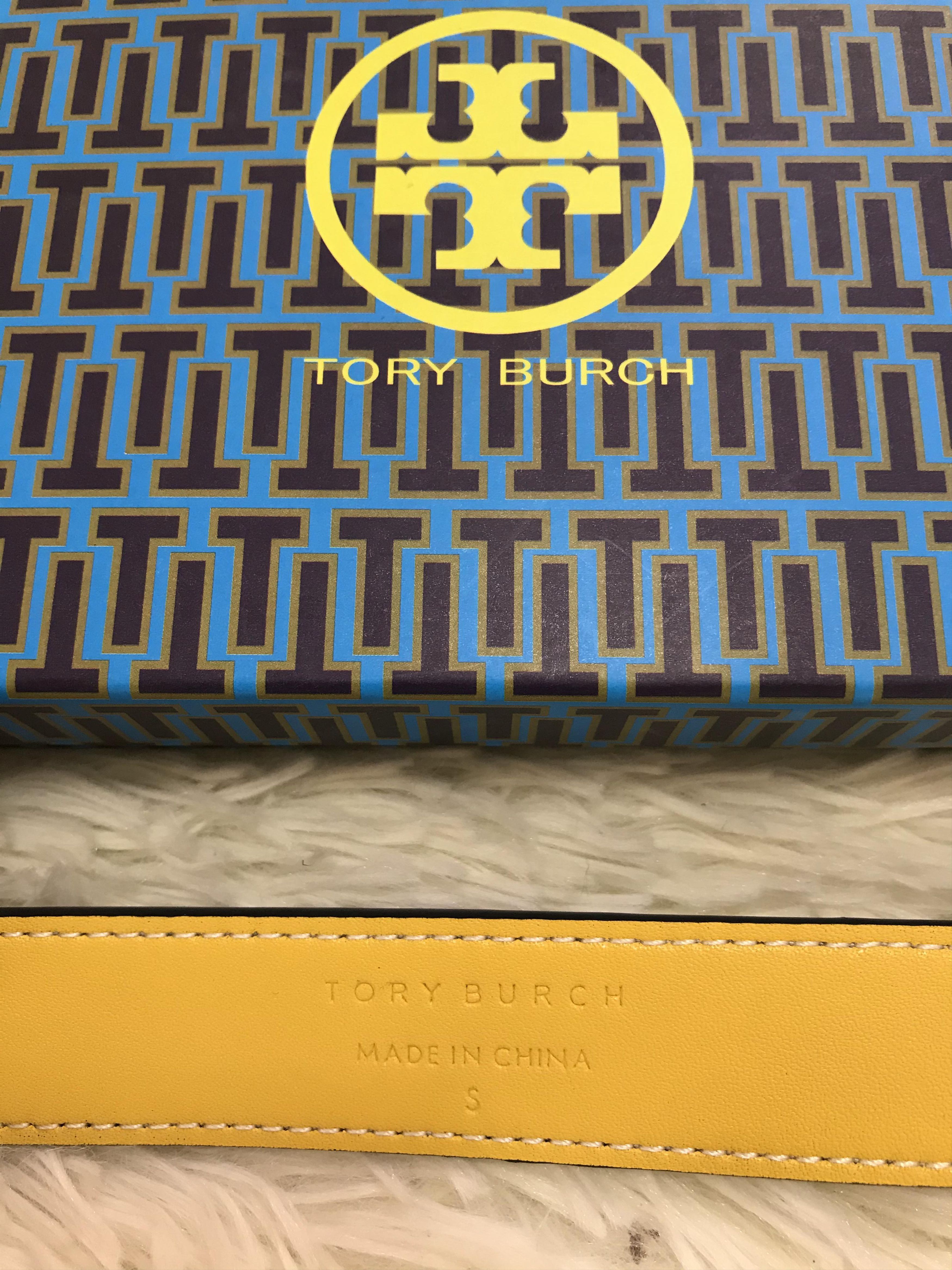 Tory Burch Tory Burch women's T Monogram Jacquard Belt Size ONE SIZE - 7 Thumbnail