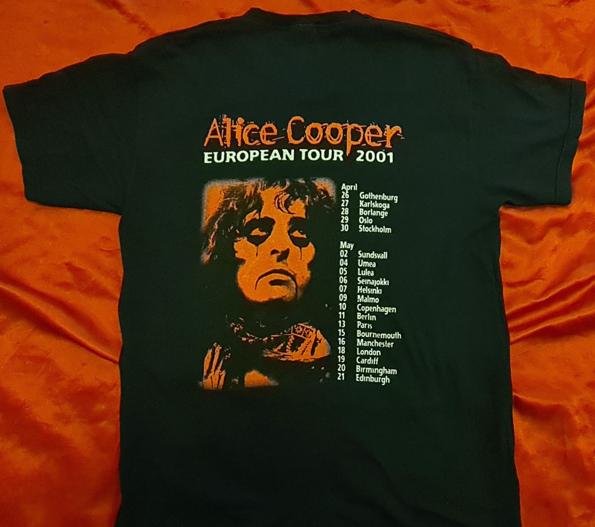 Other ALICE COOPER European Tour 2001 shirt Size US L / EU 52-54 / 3 - 3 Thumbnail