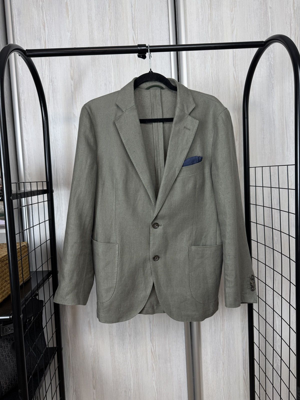 Other Pelikamo Zurich Sakko Casual pure linen unlined blazer Size 40R - 2 Thumbnail