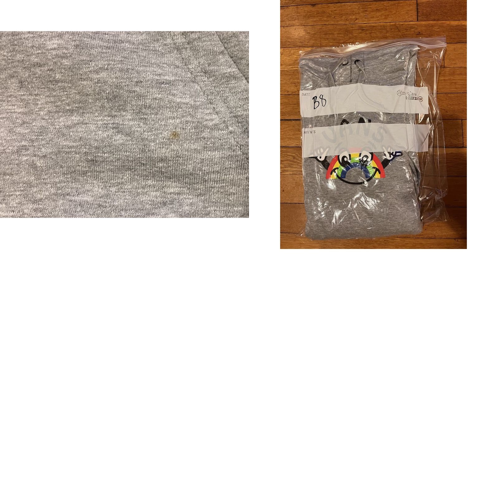 Vans VANS Rainbow Hoodie Men’s Medium Grey Shirt? Size US M / EU 48-50 / 2 - 9 Thumbnail