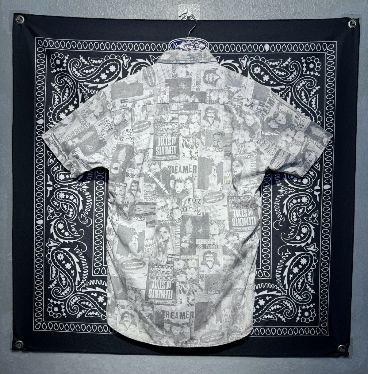 Vintage Vtg ClassicJha Button Up Shirt Over Print Size US M / EU 48-50 / 2 - 2 Thumbnail