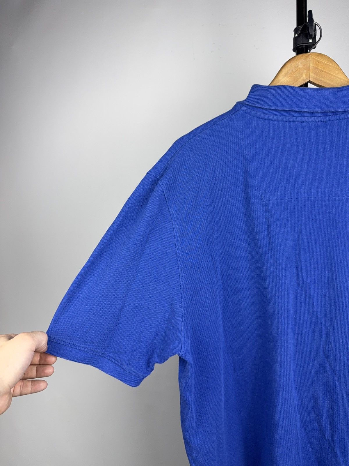Lamborghini Luxury Automobili Lamborghini Bull Logo Polo Shirt Blue XXL Size US XXL / EU 58 / 5 - 15 Thumbnail