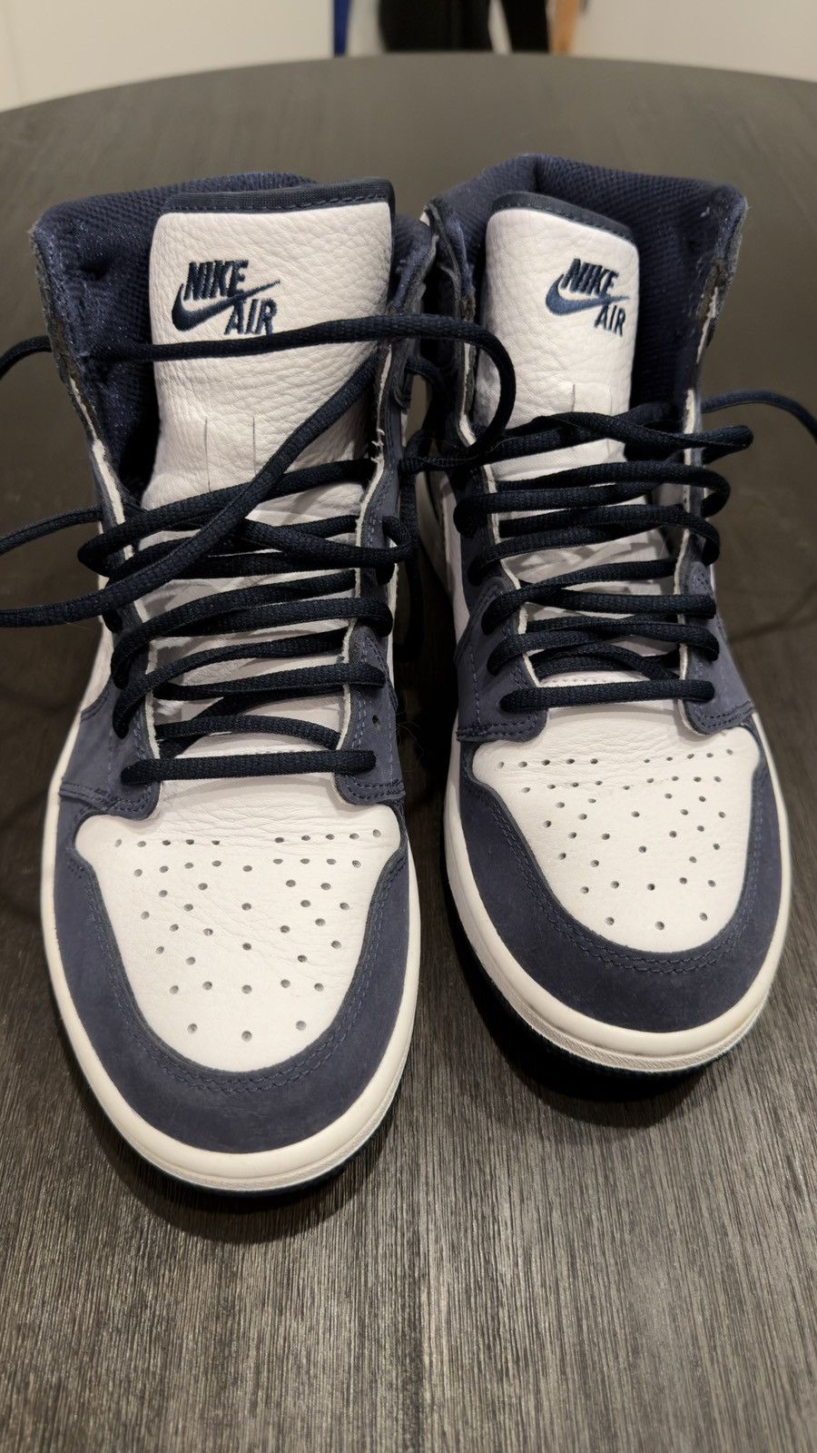 Nike AIR JORDAN 1 RETRO HIGH CO.JP MIDNIGHT NAVY 2020 size 10 Size US 10 / EU 43 - 2 Thumbnail