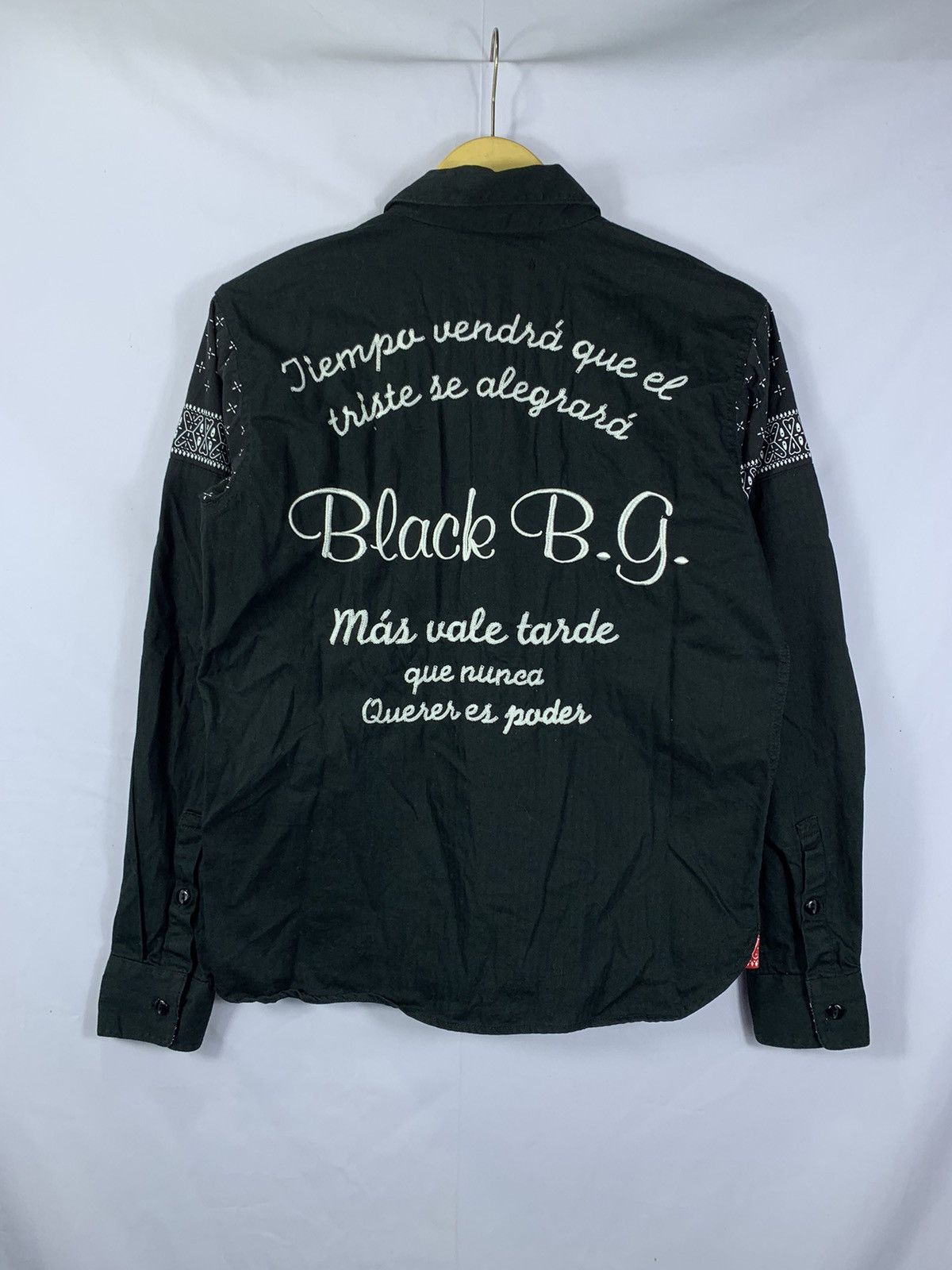 Hysteric Glamour × If Six Was Nine × Japanese Brand Black Punk Shirt Gothic Style Size US S / EU 44-46 / 1 - 1 Thumbnail