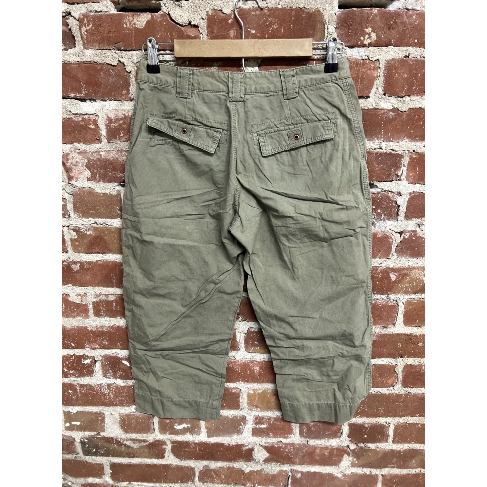 Eddie Bauer Eddie Bauer Womens Capri Pants Green 2P Petites Pants Size 26" / US 2 / IT 38 - 3 Thumbnail
