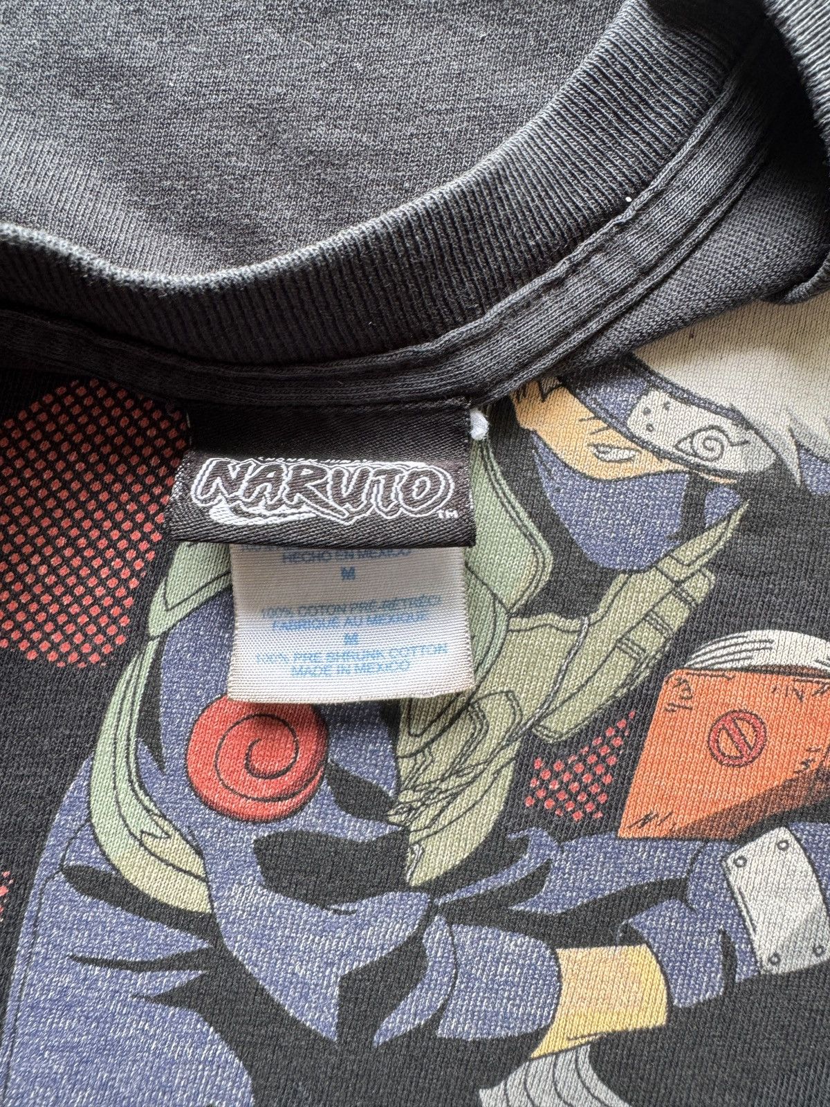 Vintage 00s Kakashi Makeout Paradise Naruto Anime Tee Shirt Lain DBZ Size US M / EU 48-50 / 2 - 4 Thumbnail