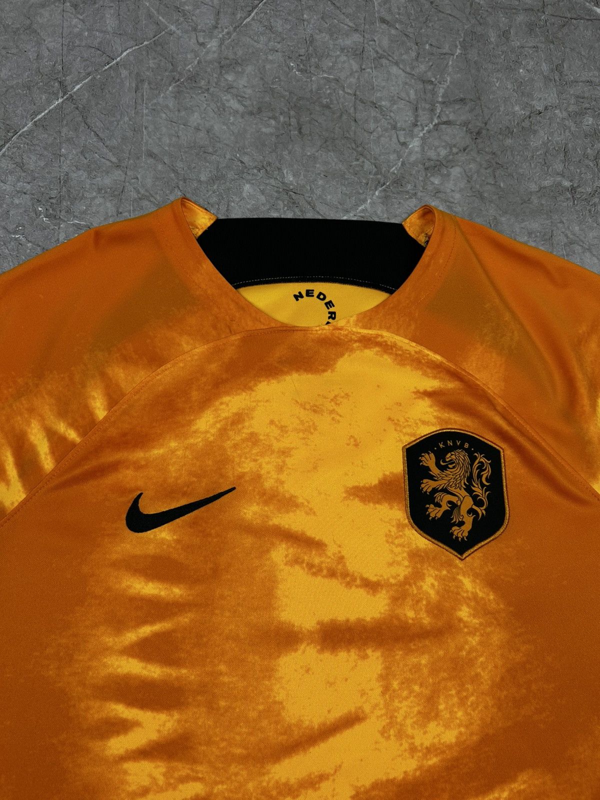 Nike 2022-2023 NIKE KNVB NETHERLAND shirt Holland Jersey SIZE L Size US L / EU 52-54 / 3 - 3 Thumbnail