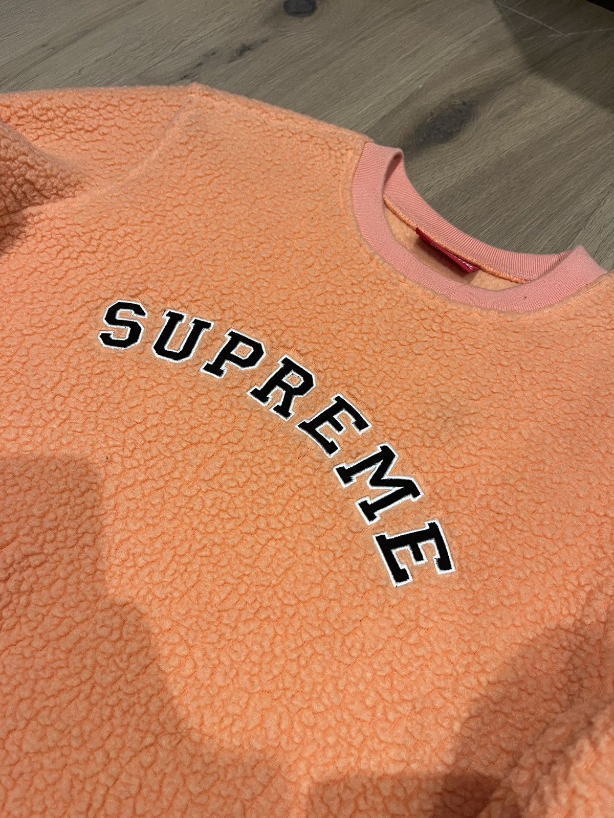 Supreme Arch logo polartec fleece sweatshirt Size US M / EU 48-50 / 2 - 2 Thumbnail