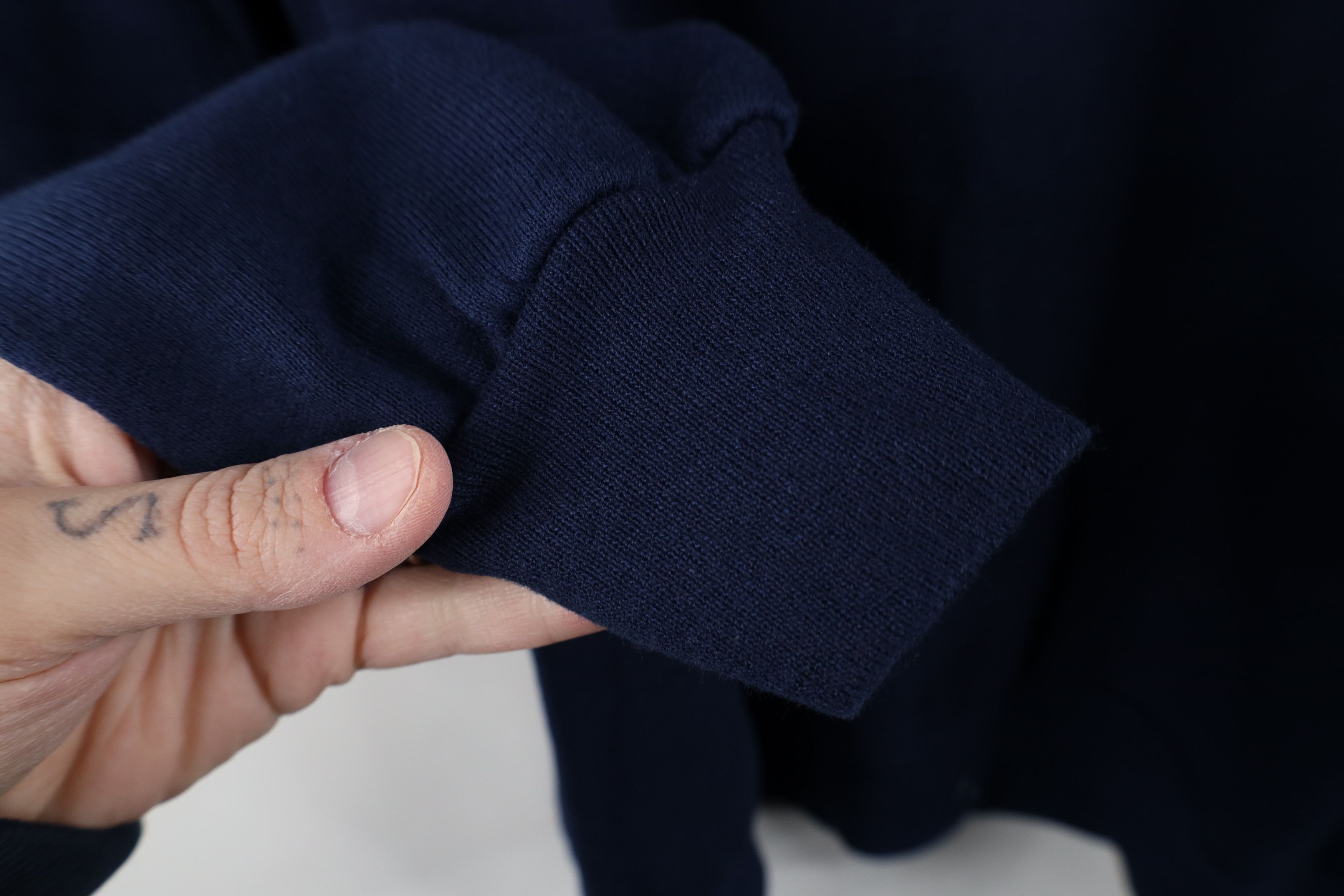 Vintage Vintage 90s Streetwear Crewneck Sweatshirt Navy Blue USA Size US XL / EU 56 / 4 - 7 Thumbnail