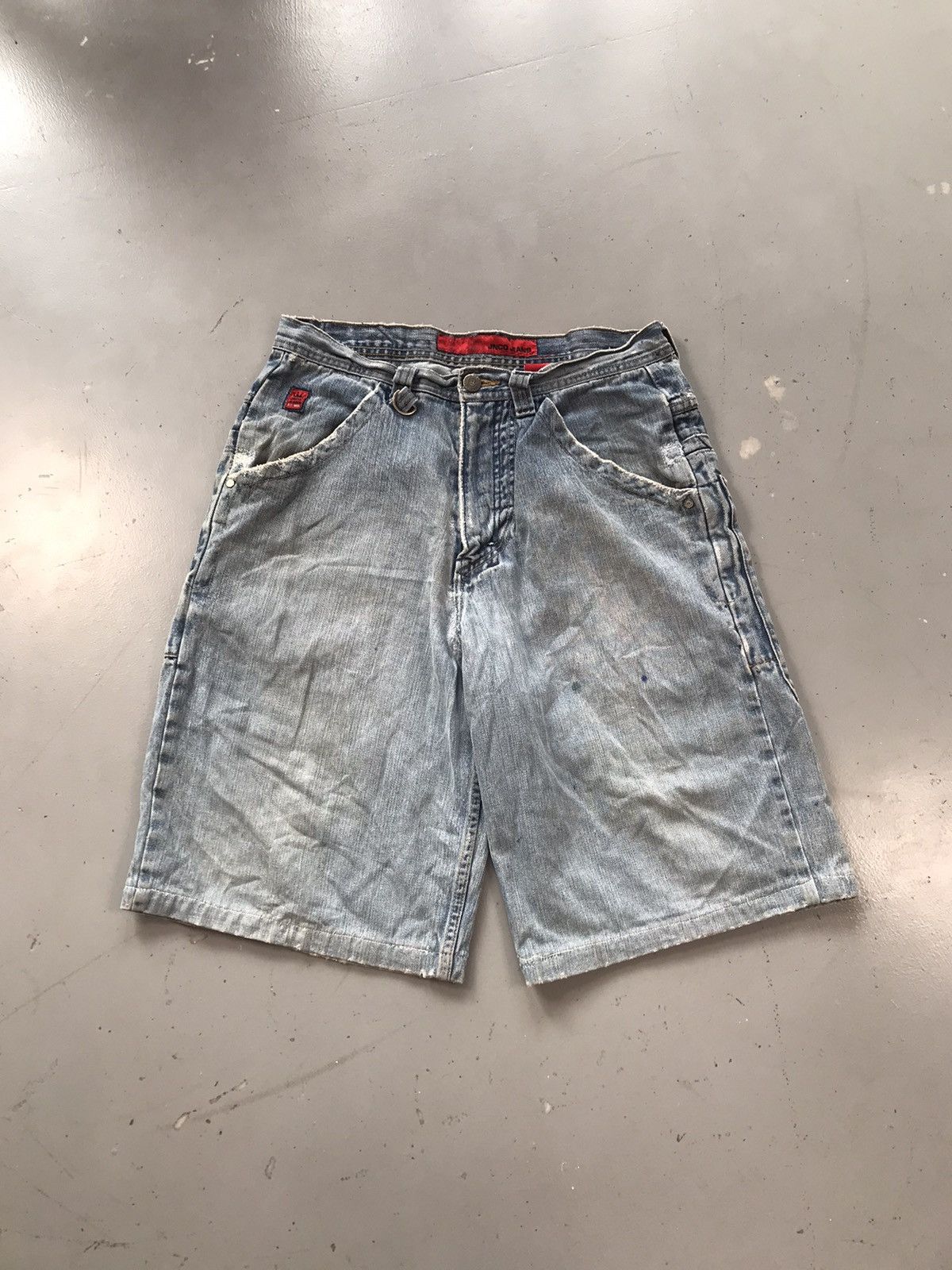 JNCO × Southpole × Vintage Vintage Jnco crown 👑 SpellOut embroidered carpenter jort Size US 34 / EU 50 - 2 Thumbnail