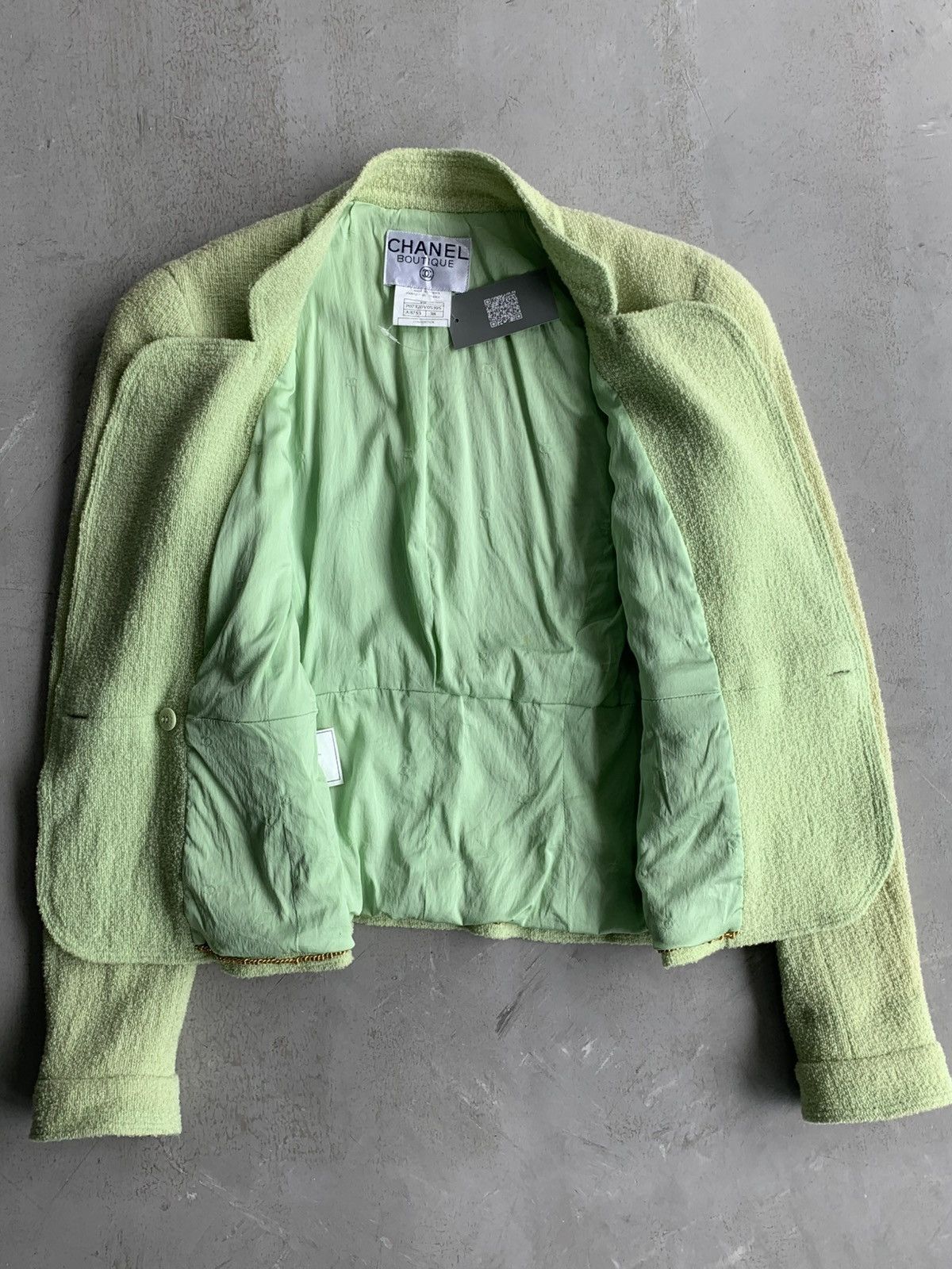 Chanel S/S 1997 - Chanel Tweed Blazer Size S / US 4 / IT 40 - 11 Thumbnail