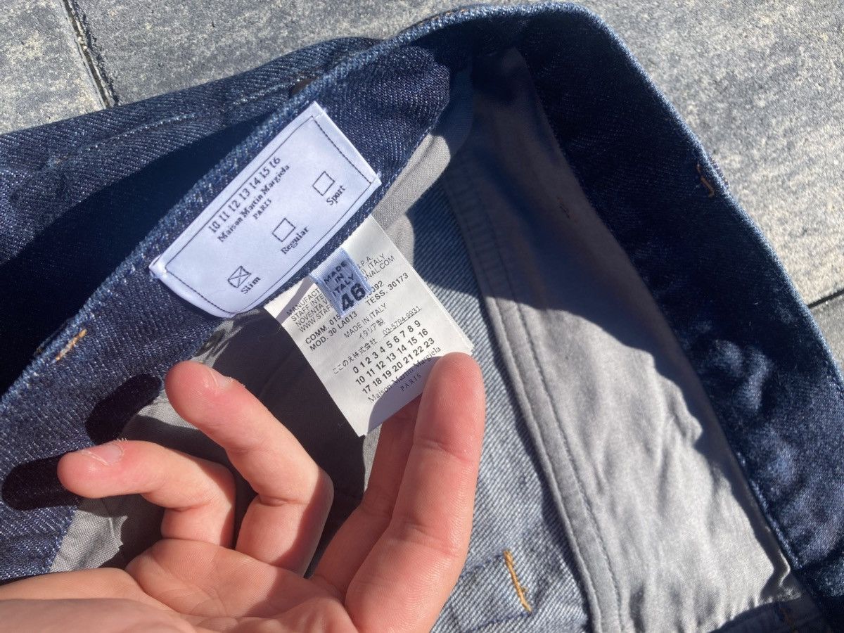 Maison Margiela Vintage Maison Martin Margiela Blue Straight Jeans Archive Size US 30 / EU 46 - 5 Thumbnail