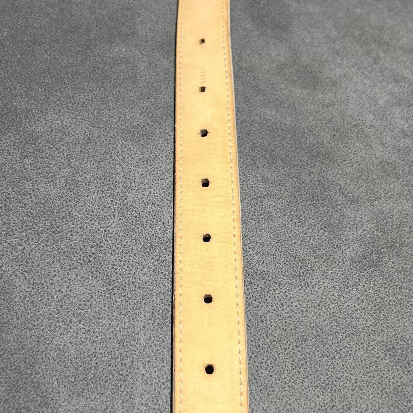 Louis Vuitton LOUIS VUITTON White Damier Belt 80 99 New Size ONE SIZE - 4 Thumbnail