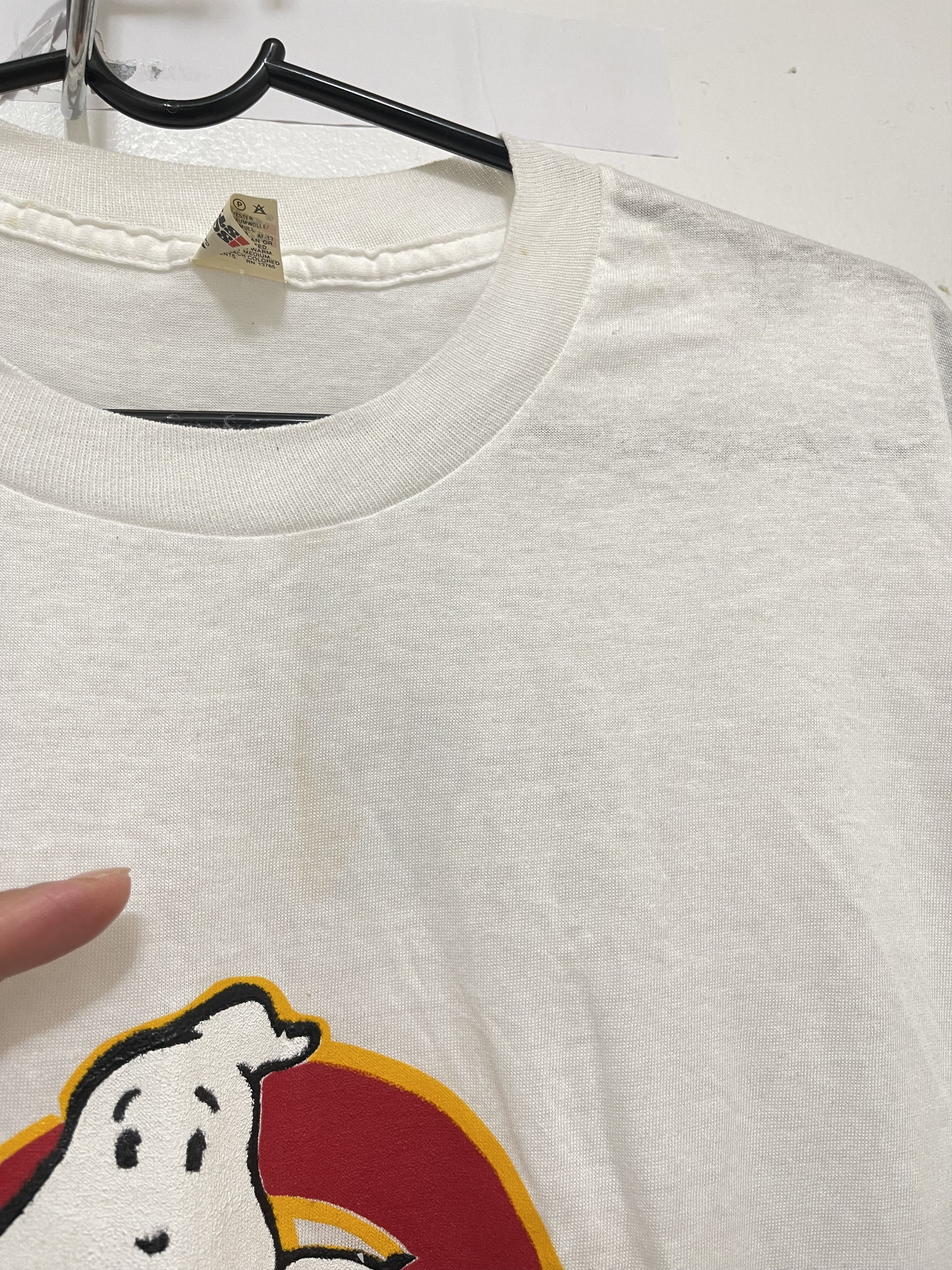 Vintage Vintage 1980s Ghostbusters 50 cotton poly Tee Halloween Size US XL / EU 56 / 4 - 8 Thumbnail