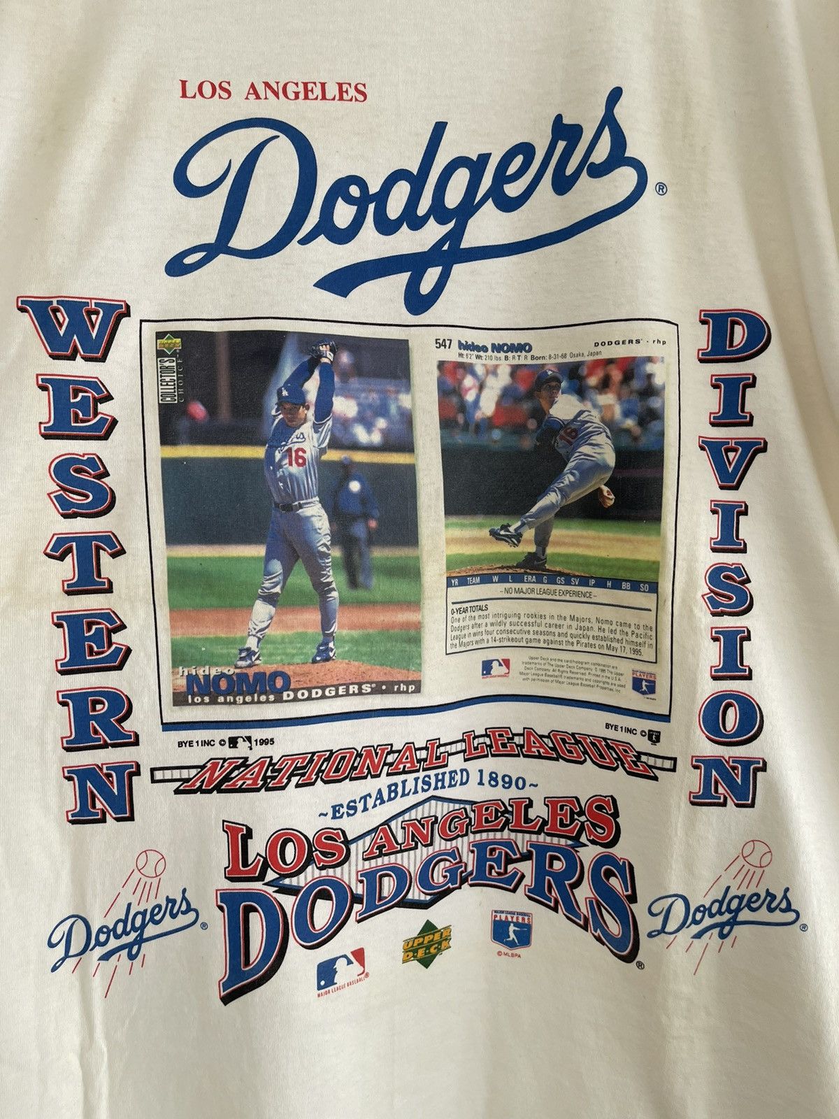 MLB × Vintage Vintage Los Angeles Dodgers Hideo Nomo Western Division Size US L / EU 52-54 / 3 - 3 Thumbnail