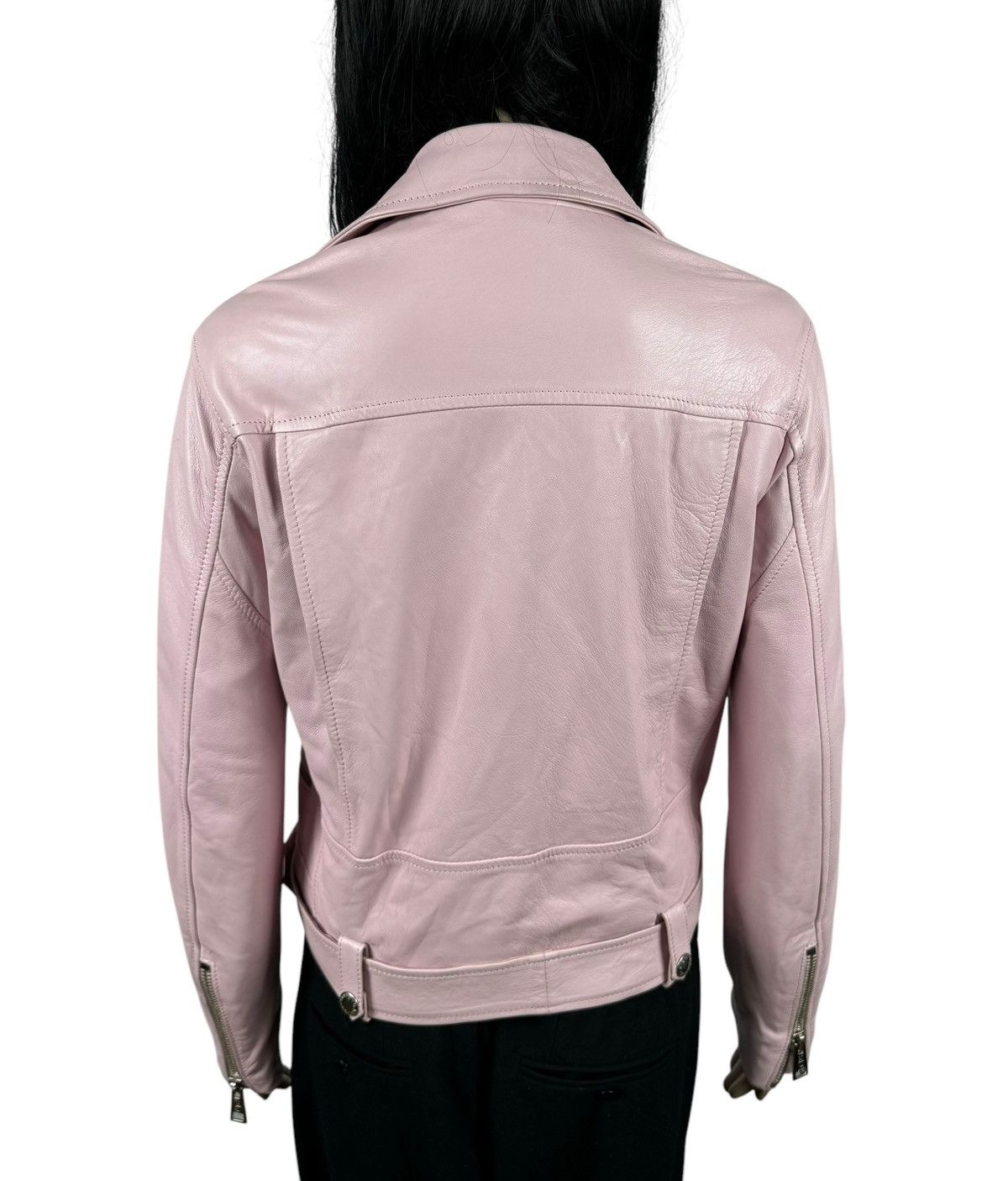Gaelle Paris Gaelle Paris Genuine Leather Biker Jacket size 42 Size M / US 6-8 / IT 42-44 - 6 Thumbnail