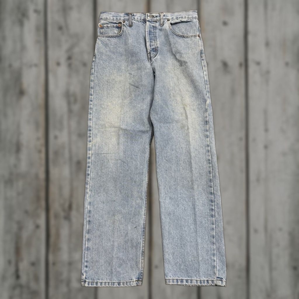 VINTAGE Levi's 501 Jeans Blue Straight Leg Mens 33x30 USA Button Fly