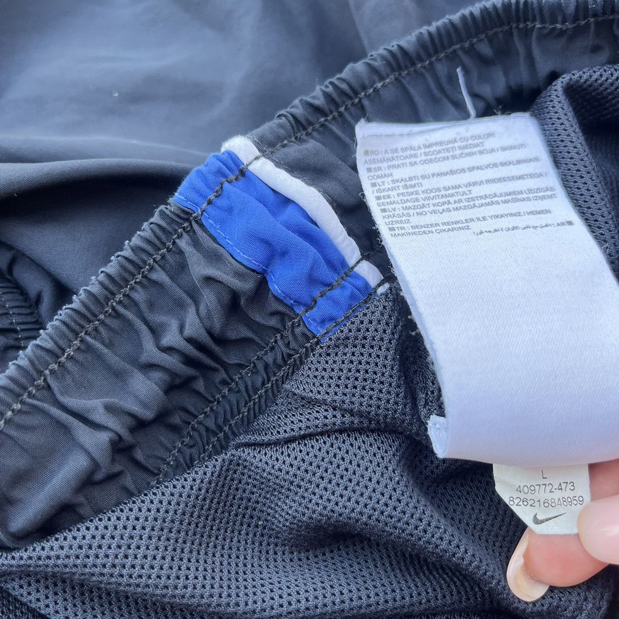 Nike × Vintage Nike Track Vintage Shorts Streetwear Y2K Drill Nylon Size US 34 / EU 50 - 13 Thumbnail