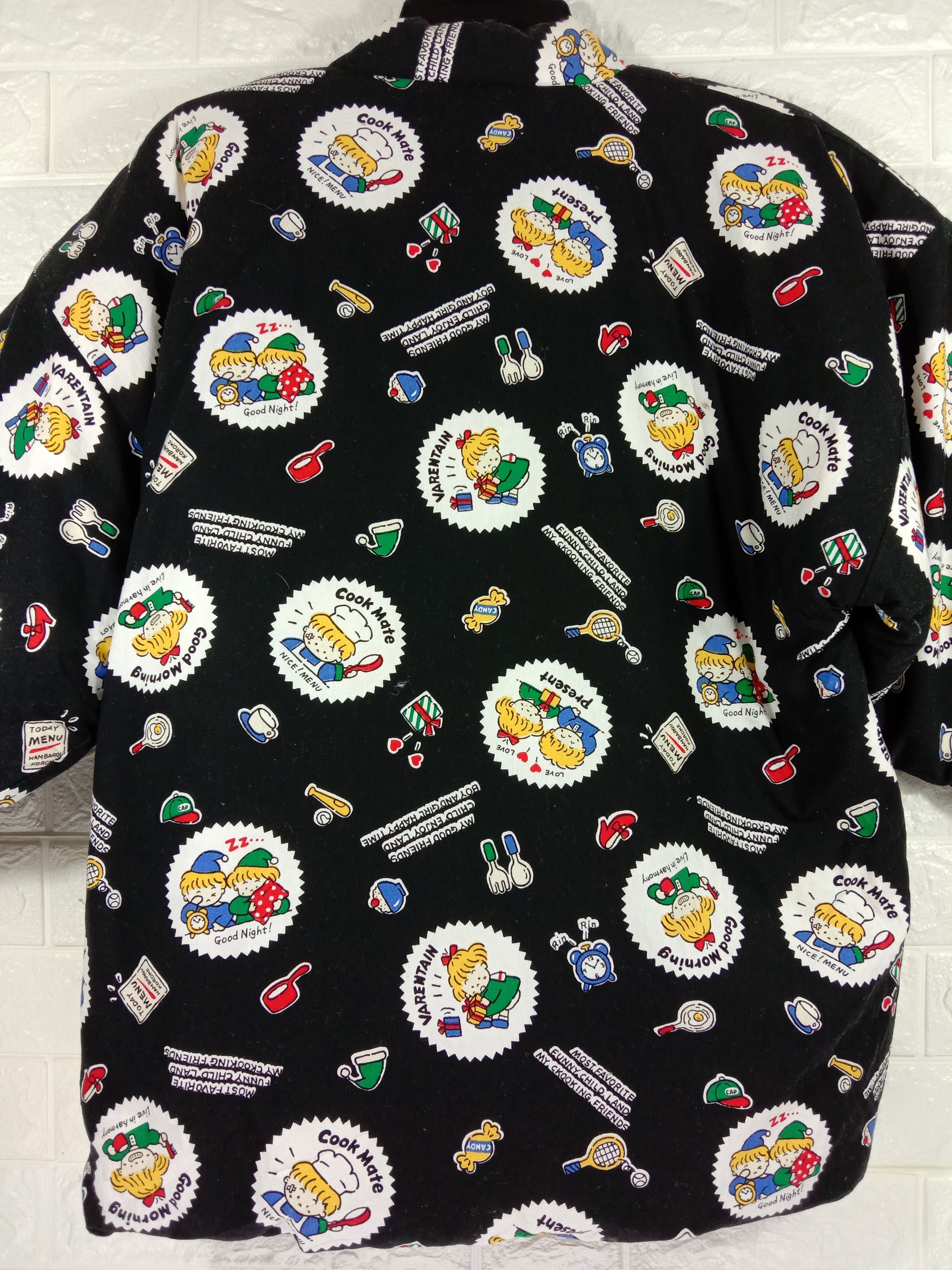 Japanese Brand Vintage Japanese Kimono Over Printed Puffer Cardigan Size US XL / EU 56 / 4 - 6 Thumbnail