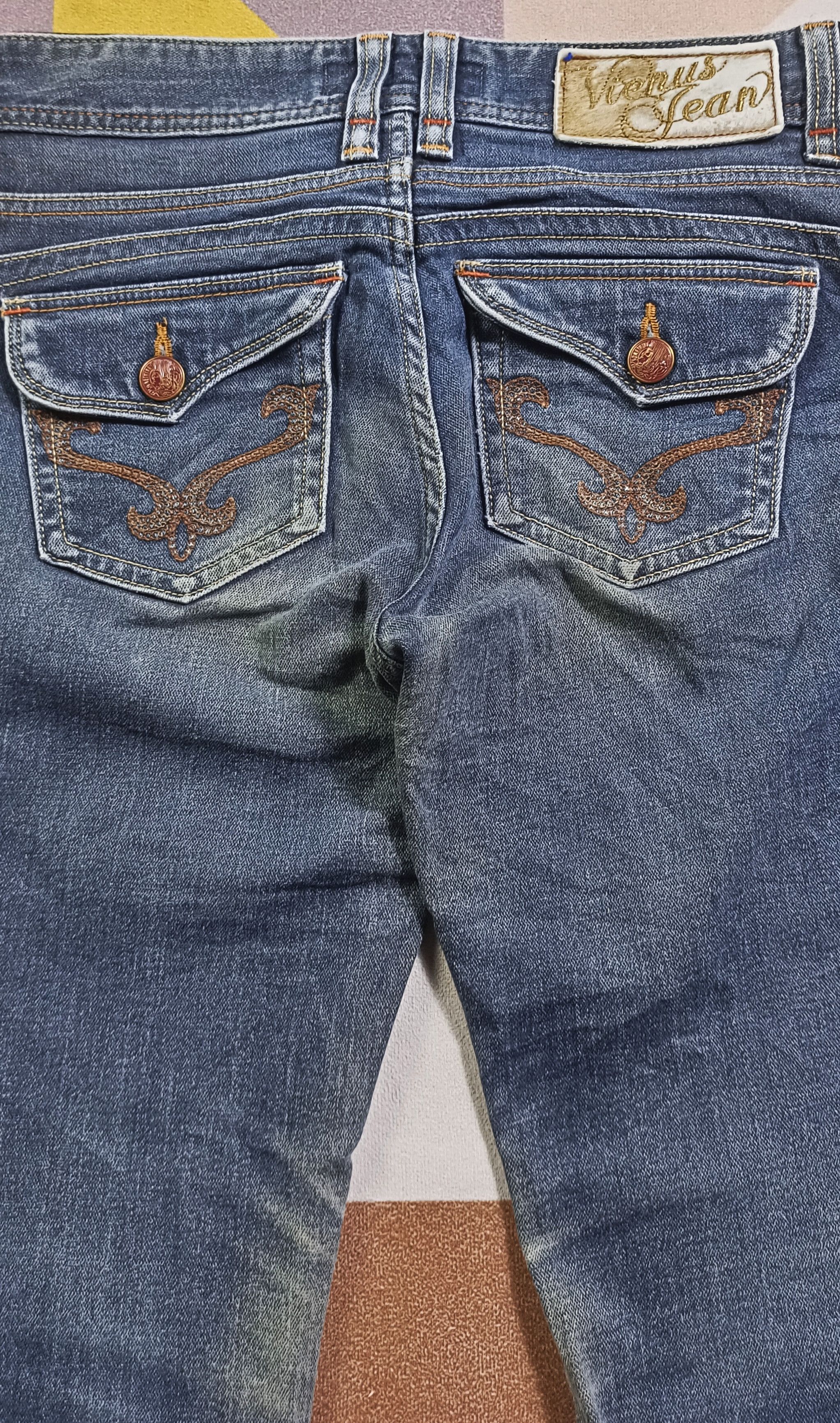 Edwin × If Six Was Nine Vintage🔥 Edwin Something "Vienus" Flare Distresssed Denim Size US 30 / EU 46 - 4 Thumbnail