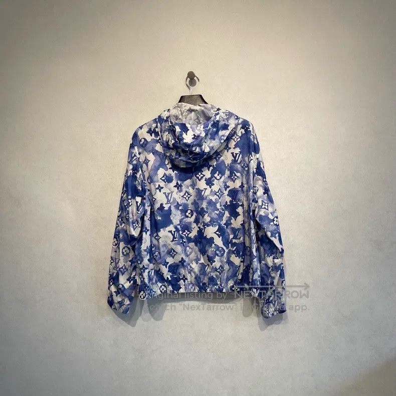 Louis Vuitton Louis Vuitton Blue ink logo zipper jacket Size US L / EU 52-54 / 3 - 2 Thumbnail