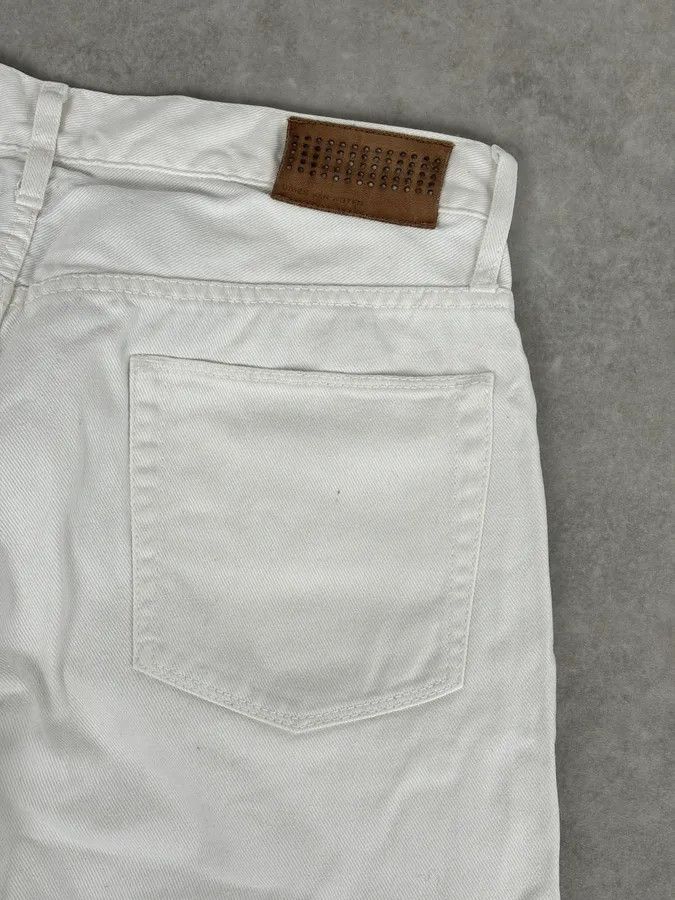 Dries Van Noten Dries Van Noten White Minimalist Denim Jeans Size US 32 / EU 48 - 8 Thumbnail