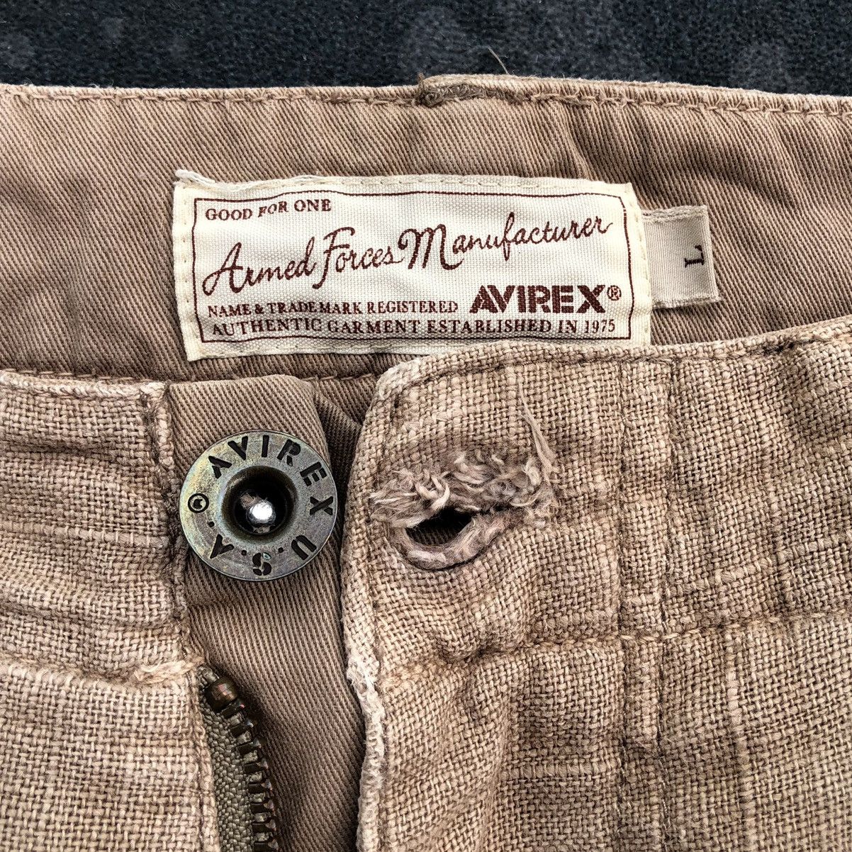 Avirex Vintage Avirex Parachute Patchwork Cargo Pants Size US 34 / EU 50 - 18 Thumbnail