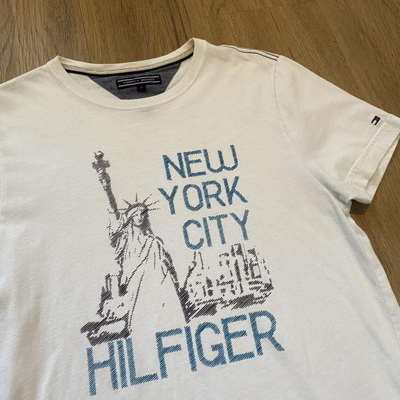 Tommy Hilfiger White Tommy Hilfiger New York City tee #NYC Vintage Size US S / EU 44-46 / 1 - 2 Thumbnail