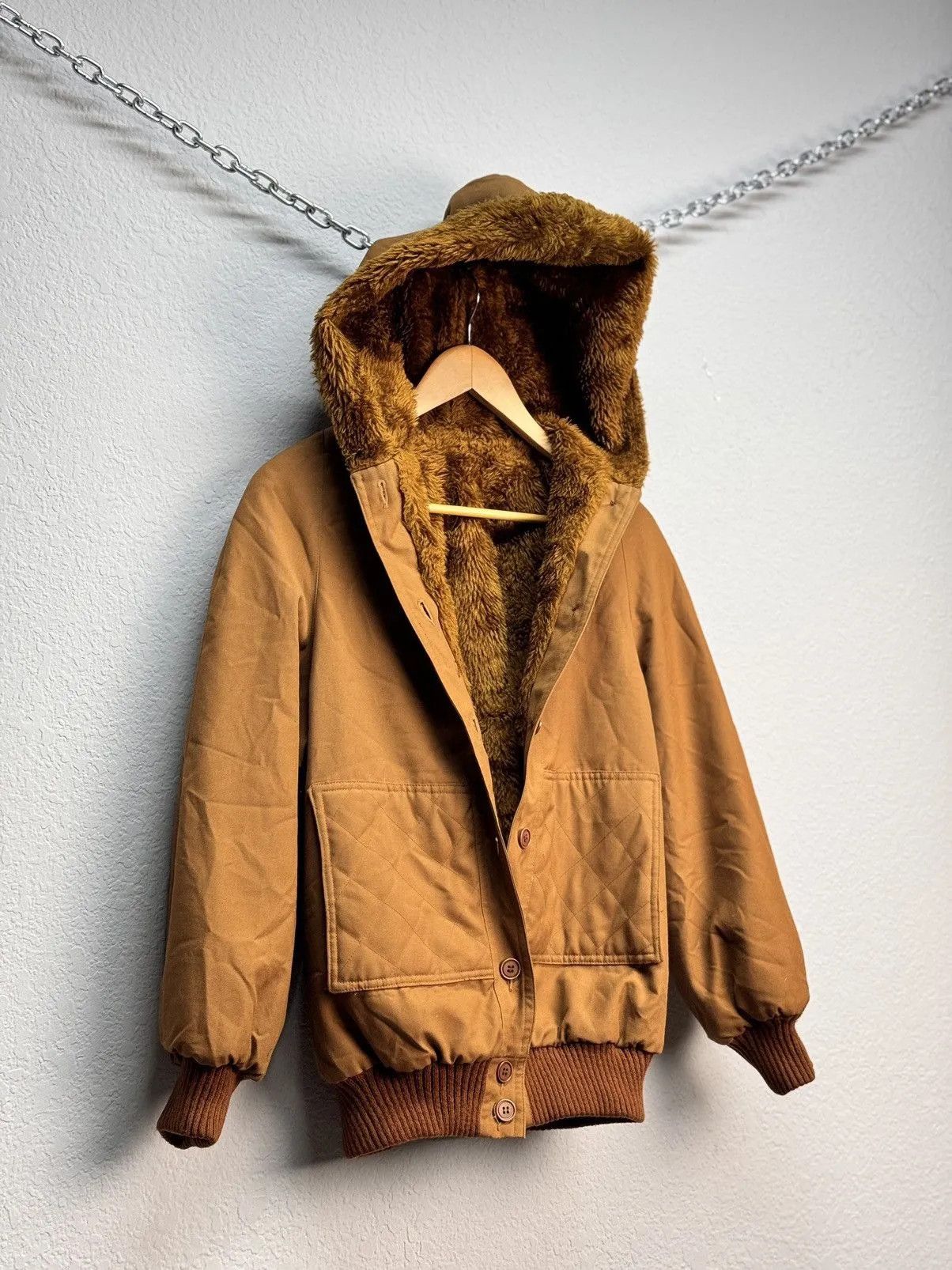 Hysteric Glamour × If Six Was Nine × Le Grande Bleu (L.G.B.) Japanese Punk Grunge Fur bomber STUDDED JACKET opium style Size US S / EU 44-46 / 1 - 4 Thumbnail